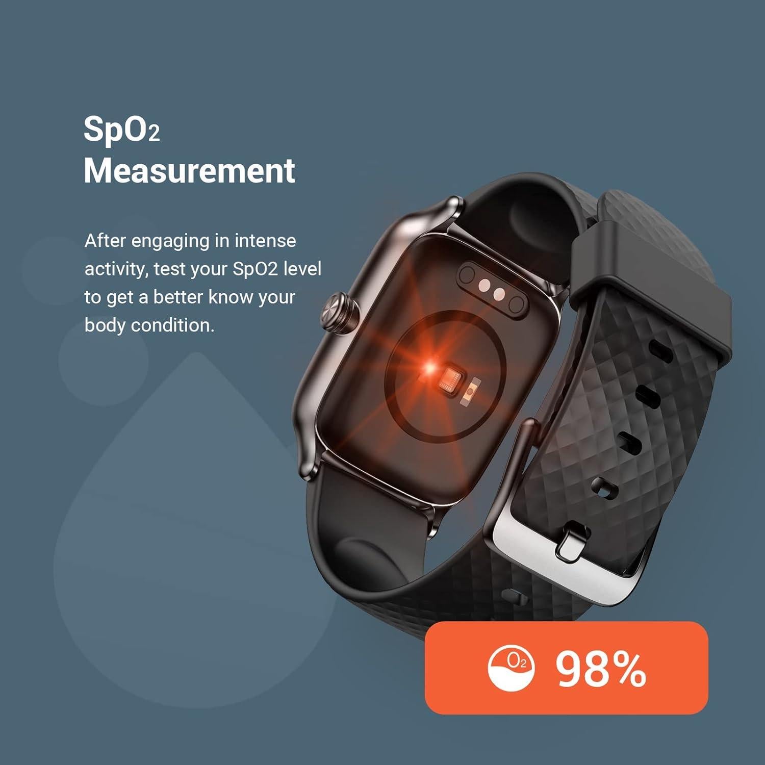 Reloj Inteligente Vilsaw con Monitor de Frecuencia Cardíaca y SpO2