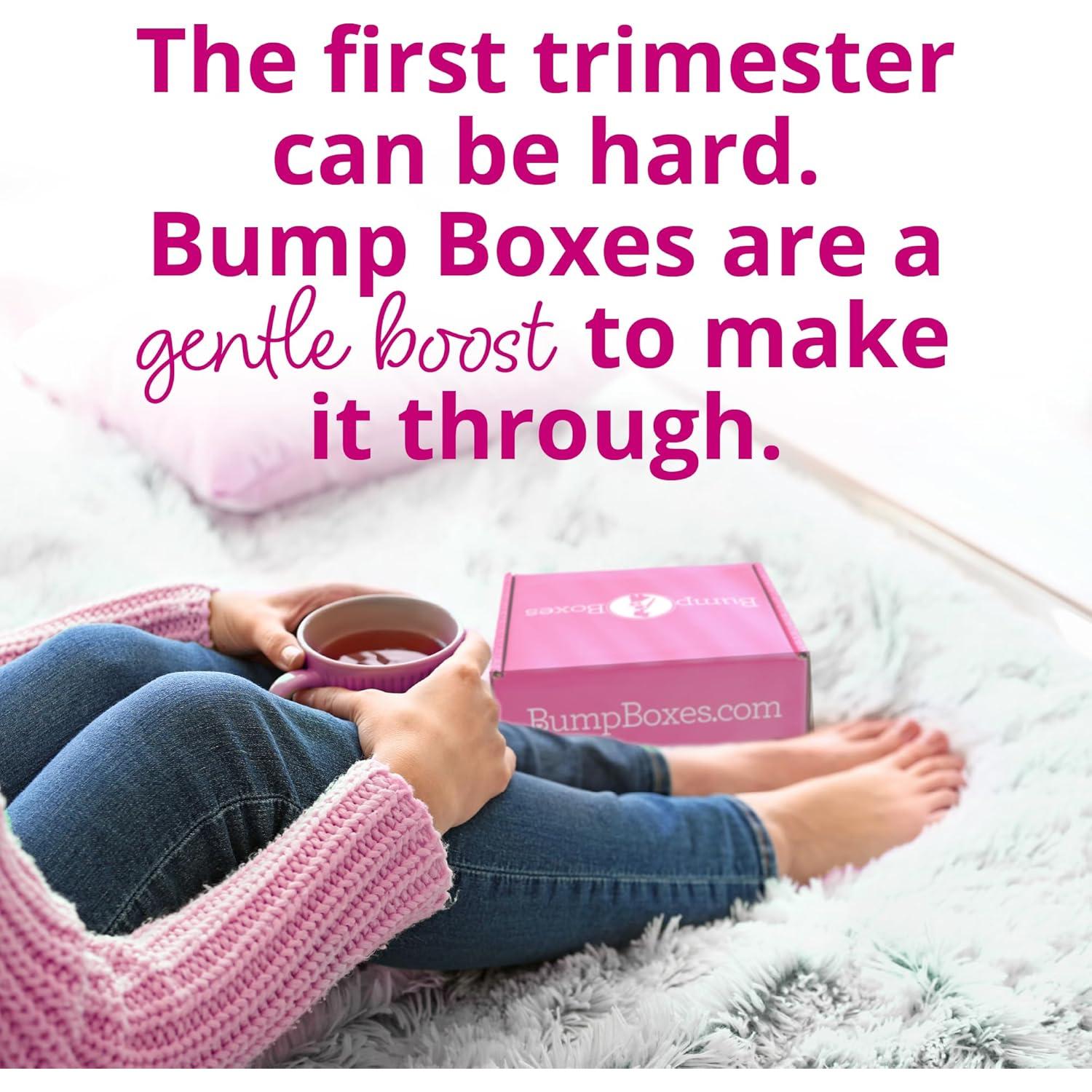 Cajas Bump Regalo Primer Trimestre Embarazo con Botella y Diario