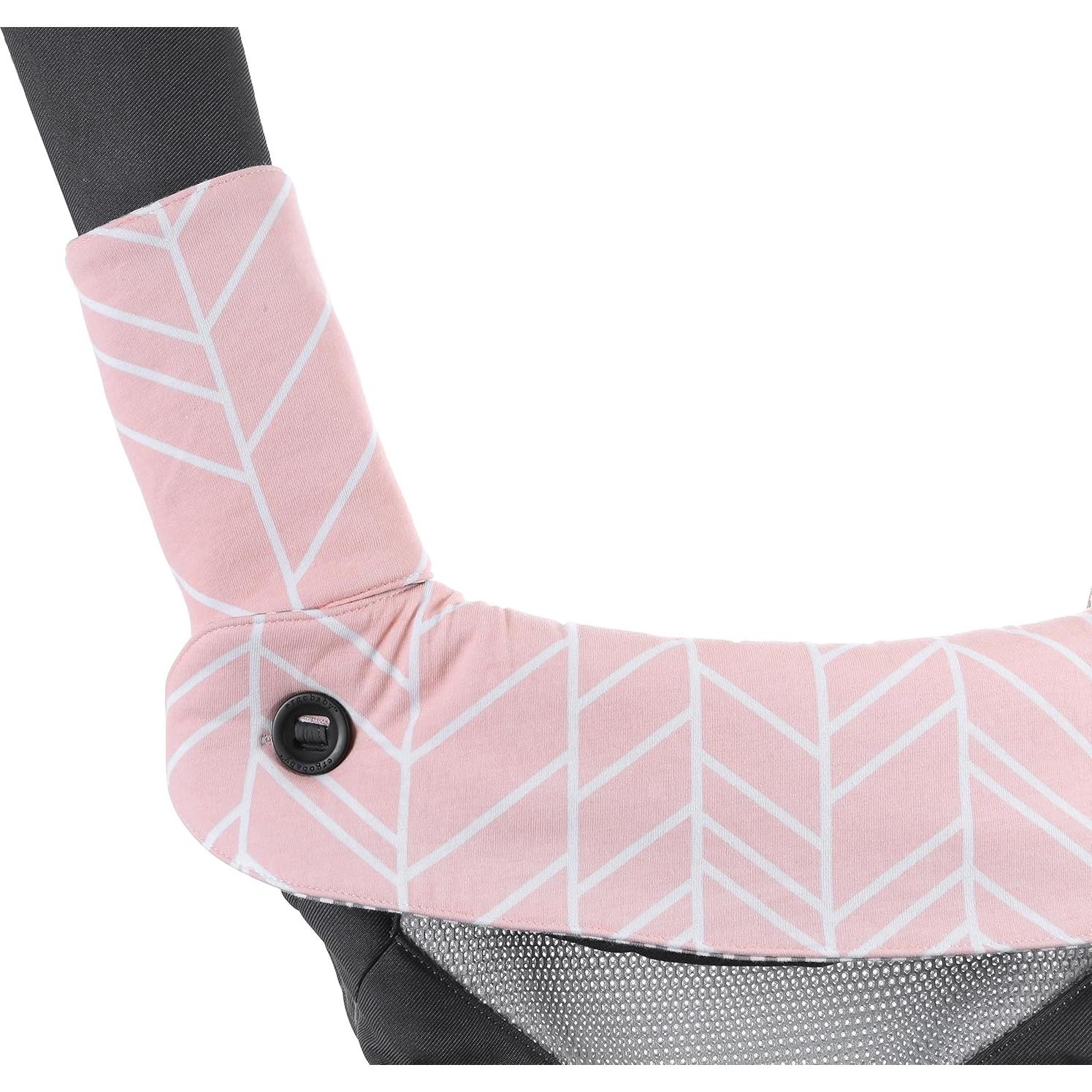 Almohadilla Reversible Algodón Premium Mila Millie Espiga Rosa