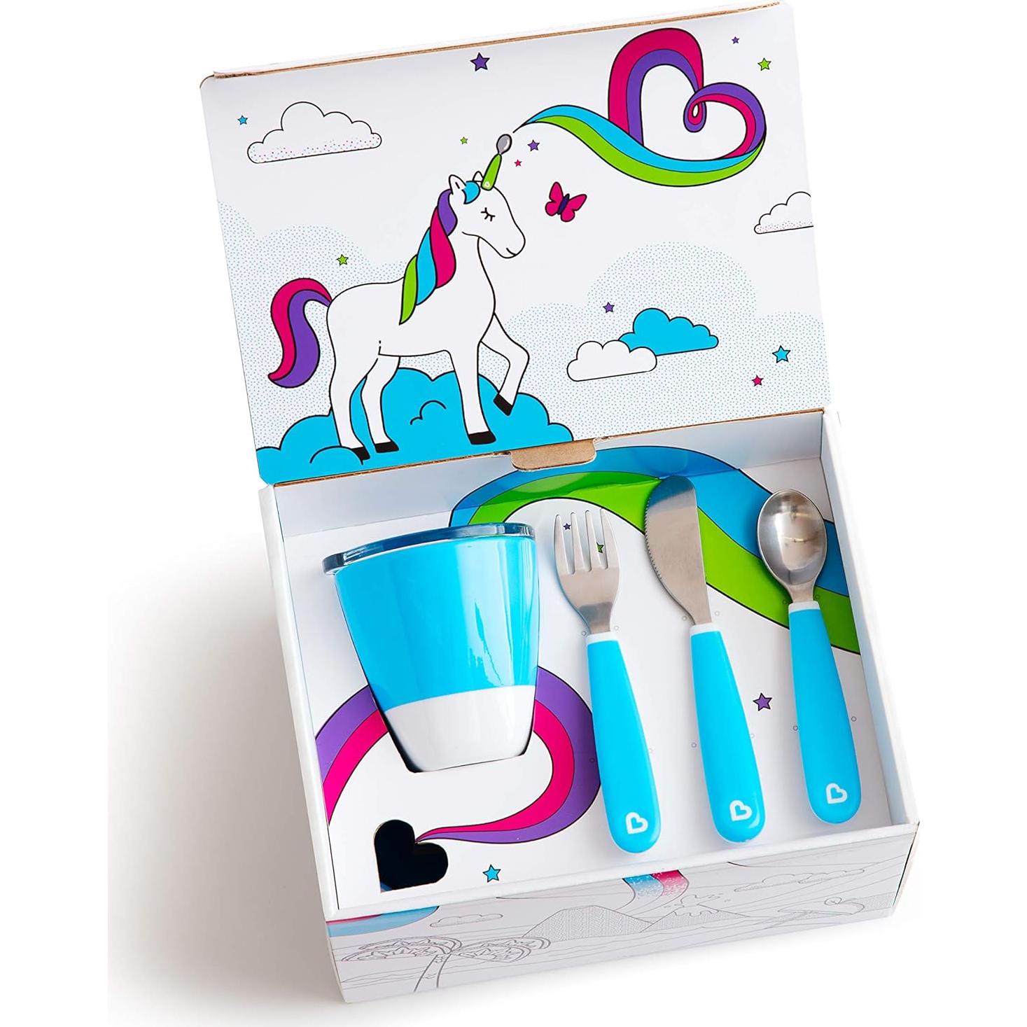 Set de Comedor para Niños Munchkin Splash 7 Piezas Azul