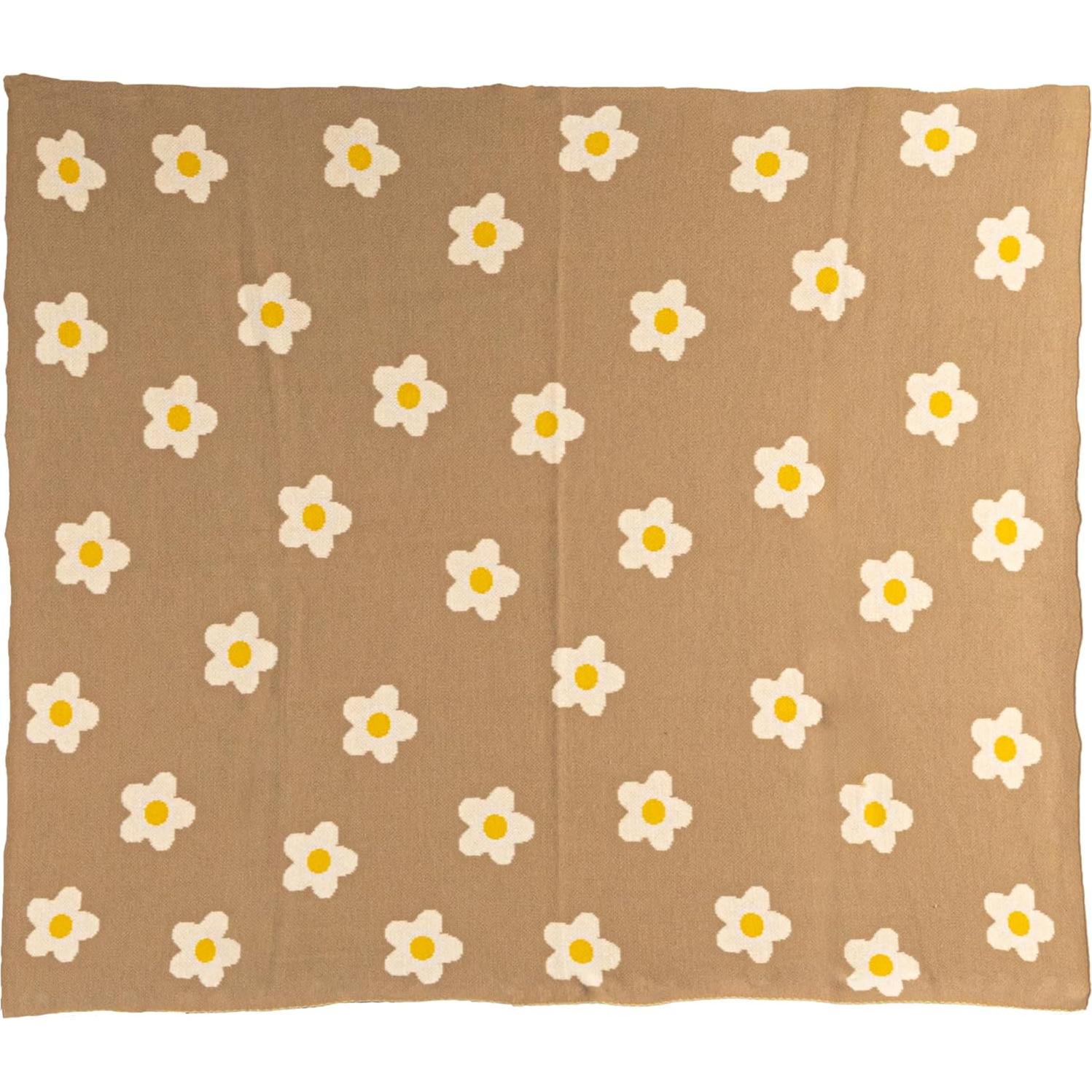 Manta de Algodón Tejida para Bebé Creative Co-Op 101.6x81.3cm