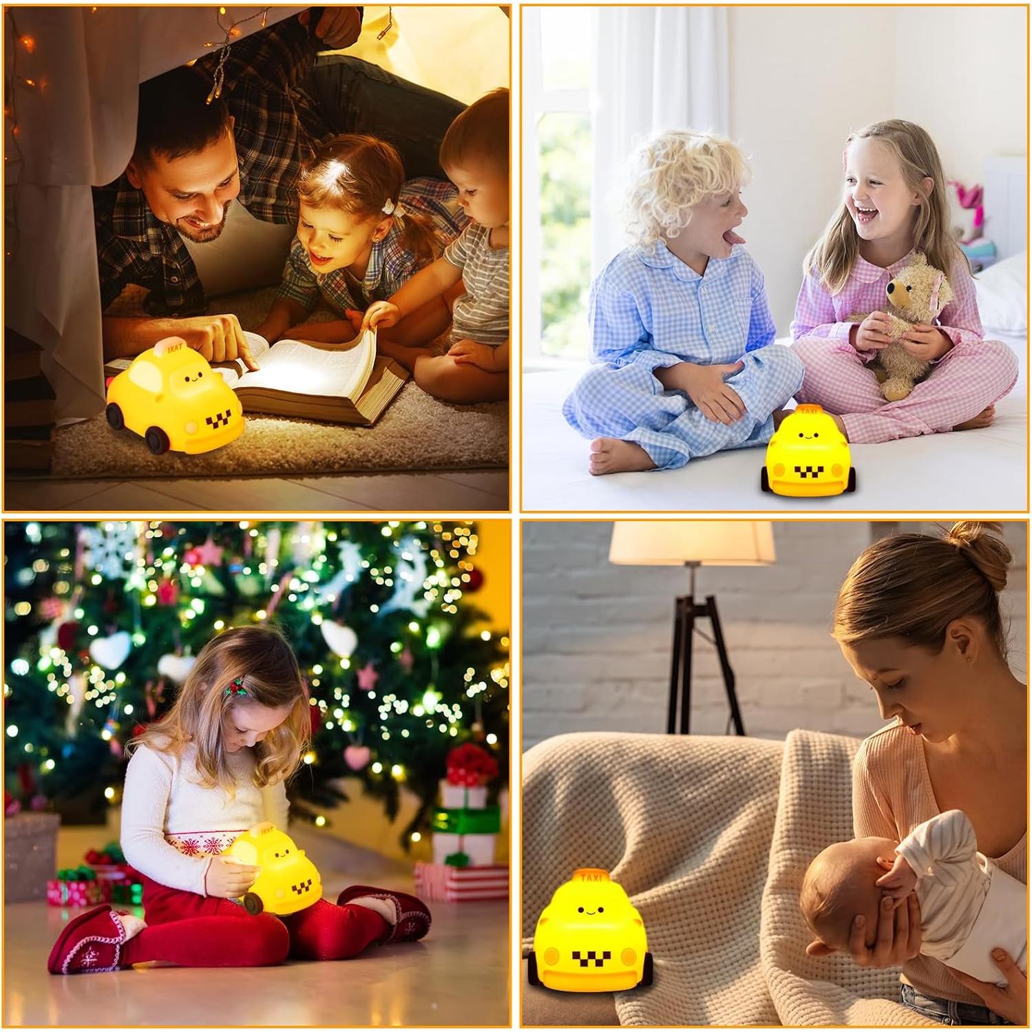 Luz Nocturna de Coche Geavo A037 LED Regulable para Niños