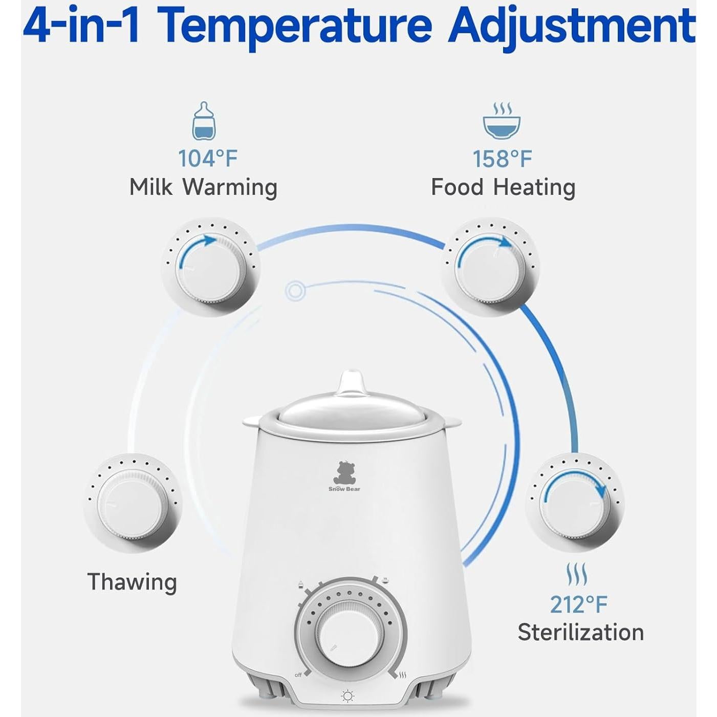 Calentador de Biberones Snow Bear HL-0607 - Rápido y Portátil