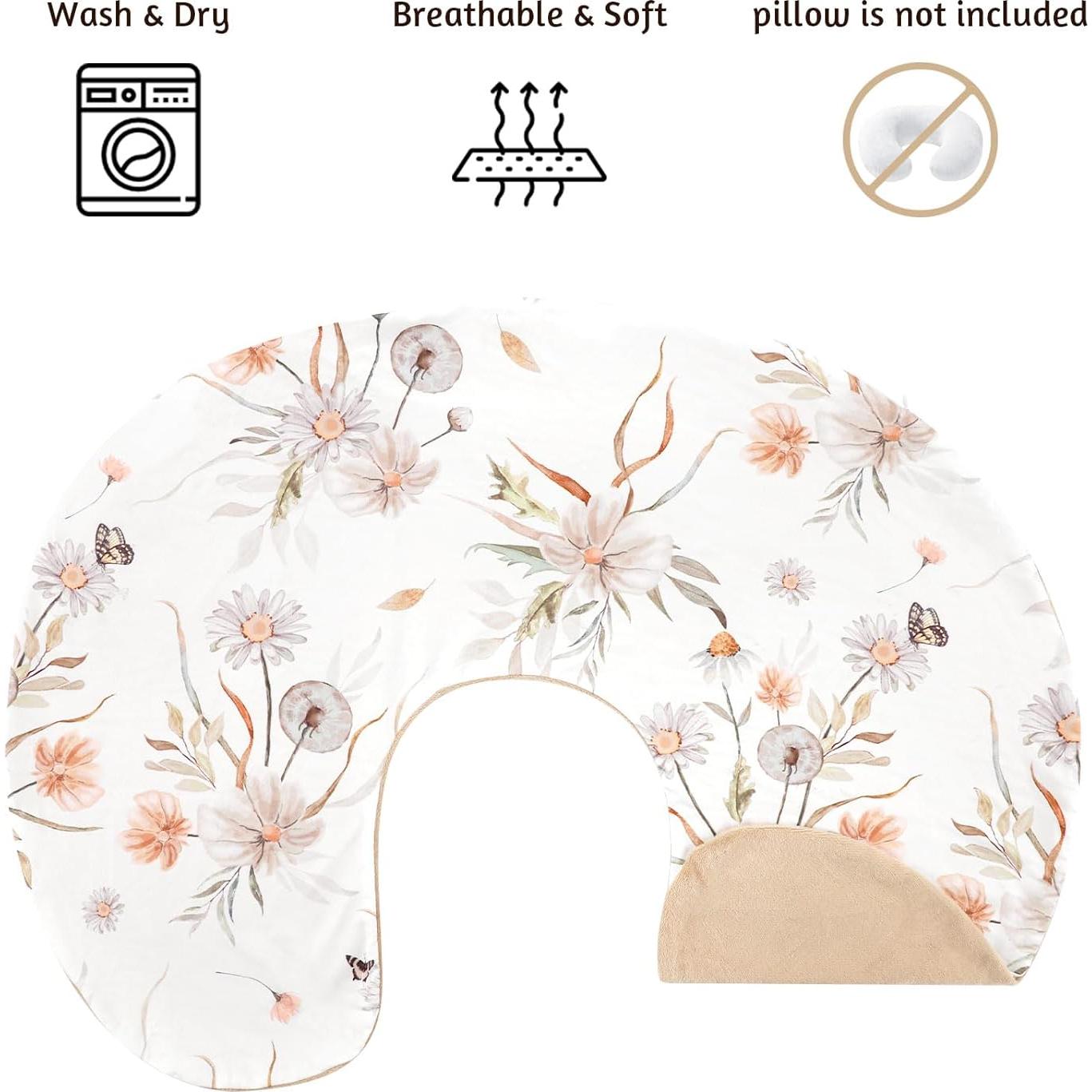 Funda de Almohada de Lactancia CARUILI Reversible 48x69 cm
