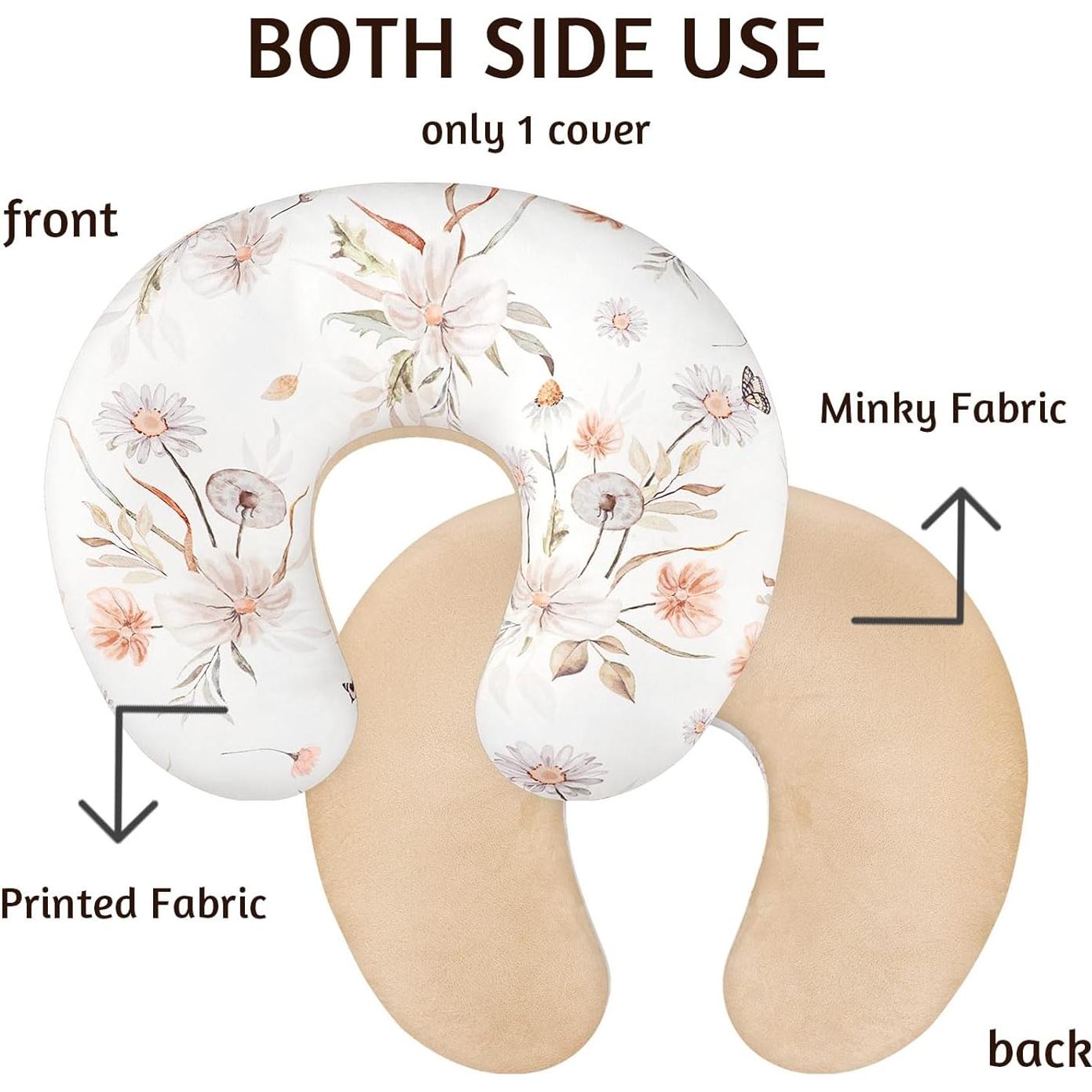 Funda de Almohada de Lactancia CARUILI Reversible 48x69 cm