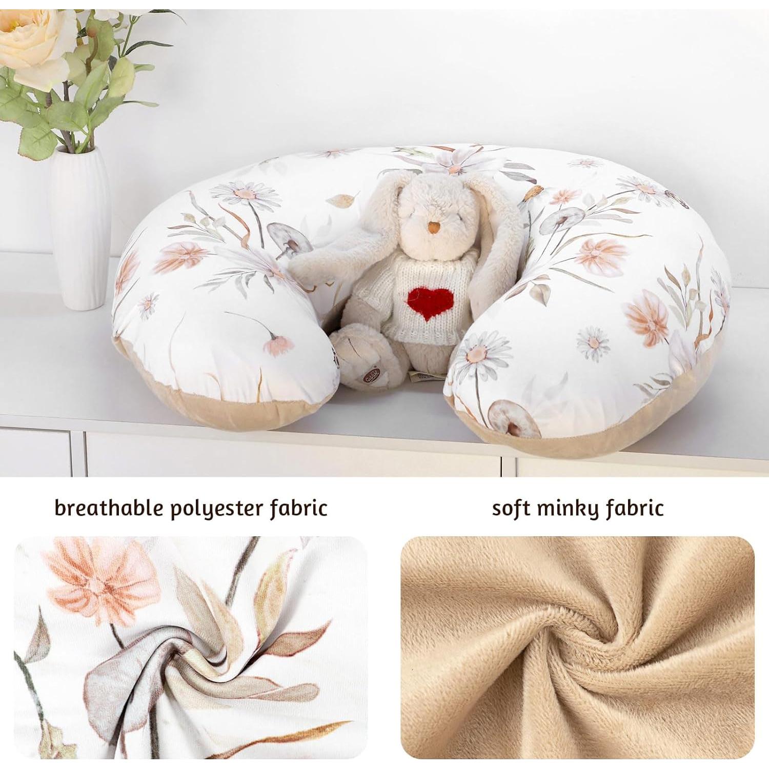 Funda de Almohada de Lactancia CARUILI Reversible 48x69 cm