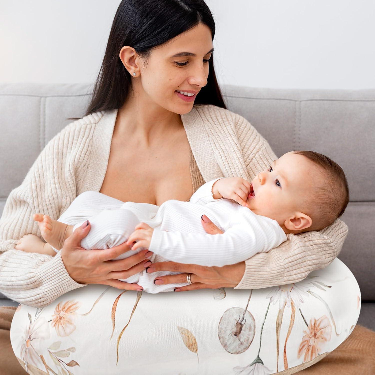 Funda de Almohada de Lactancia CARUILI Reversible 48x69 cm