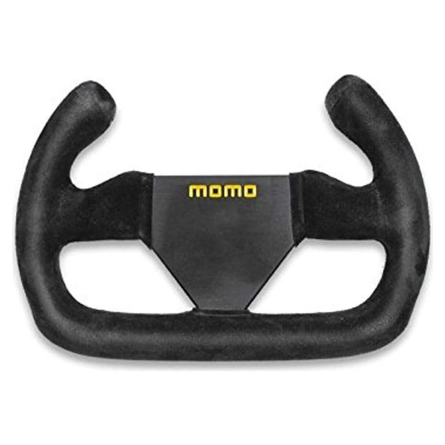 Volante MOMO R1922C/25S Suede Negro 250mm Ajuste Universal