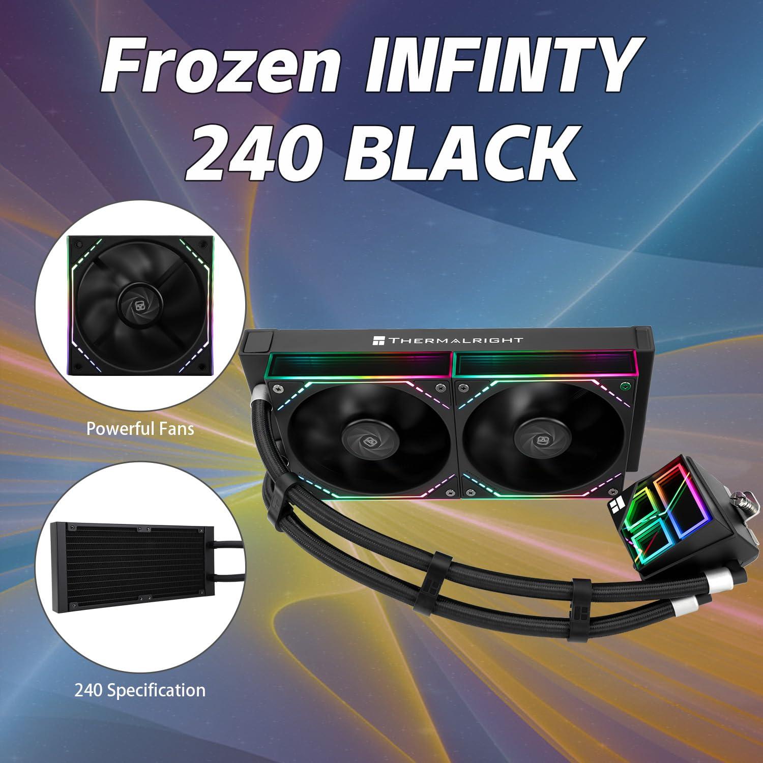 Enfriador Líquido AIO 240mm THERMALRIGHT Negro ARGB