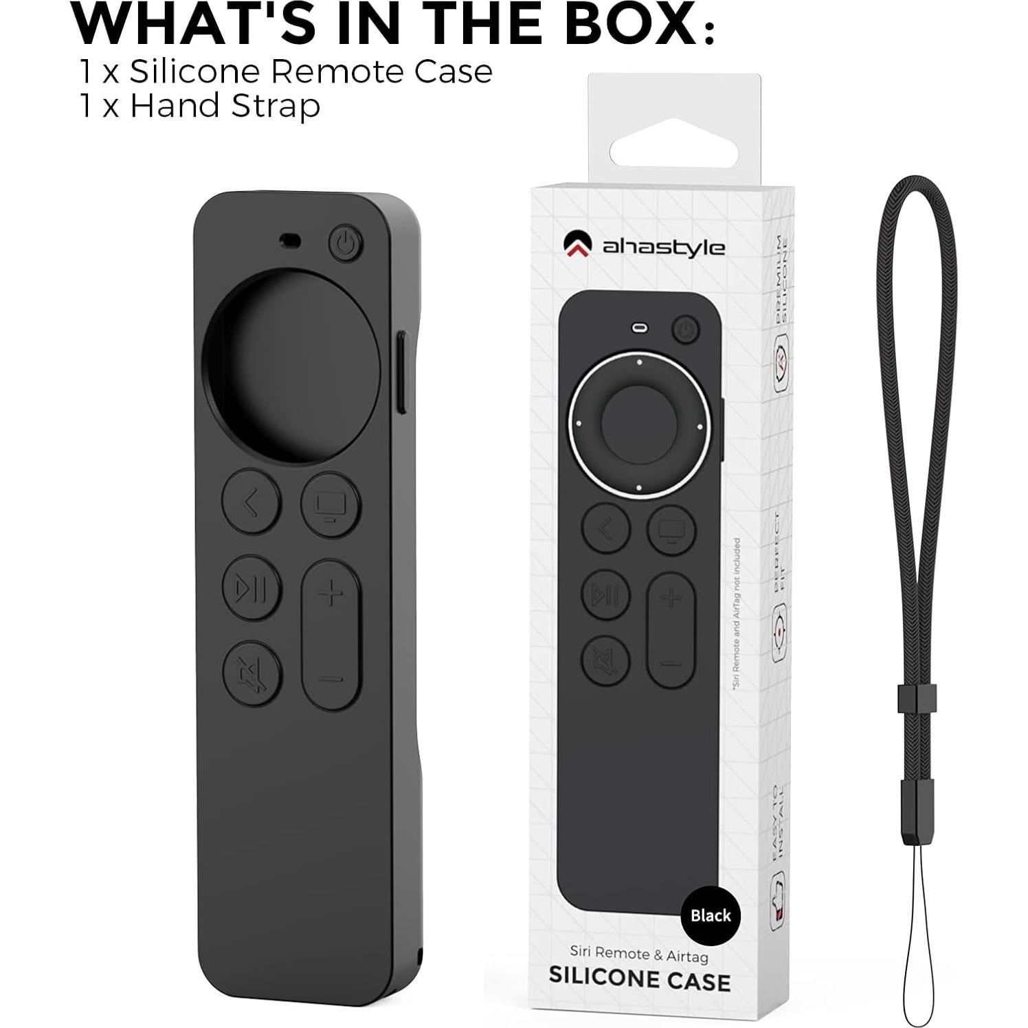 Funda de Silicona AhaStyle para Siri Remote Apple TV 4K 2022
