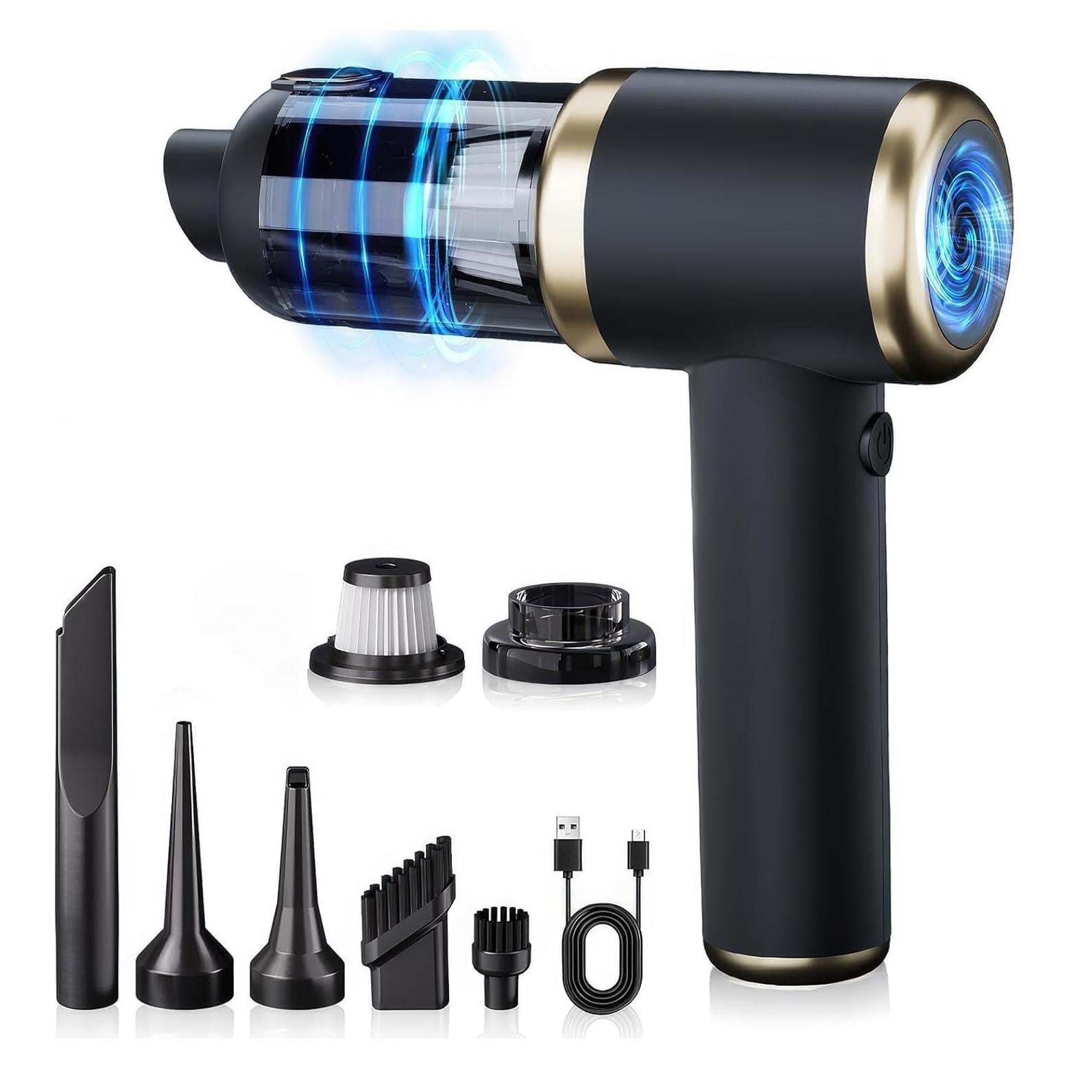 Aspiradora de Coche Inalámbrica Cheshxi C01 4 en 1 4000mAh