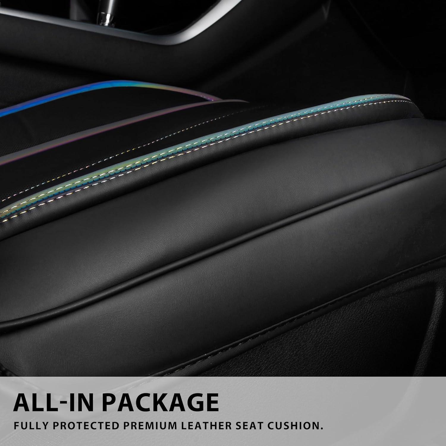 Funda de Asiento Trasero CAR PASS Ajuste Universal Cuero Nappa