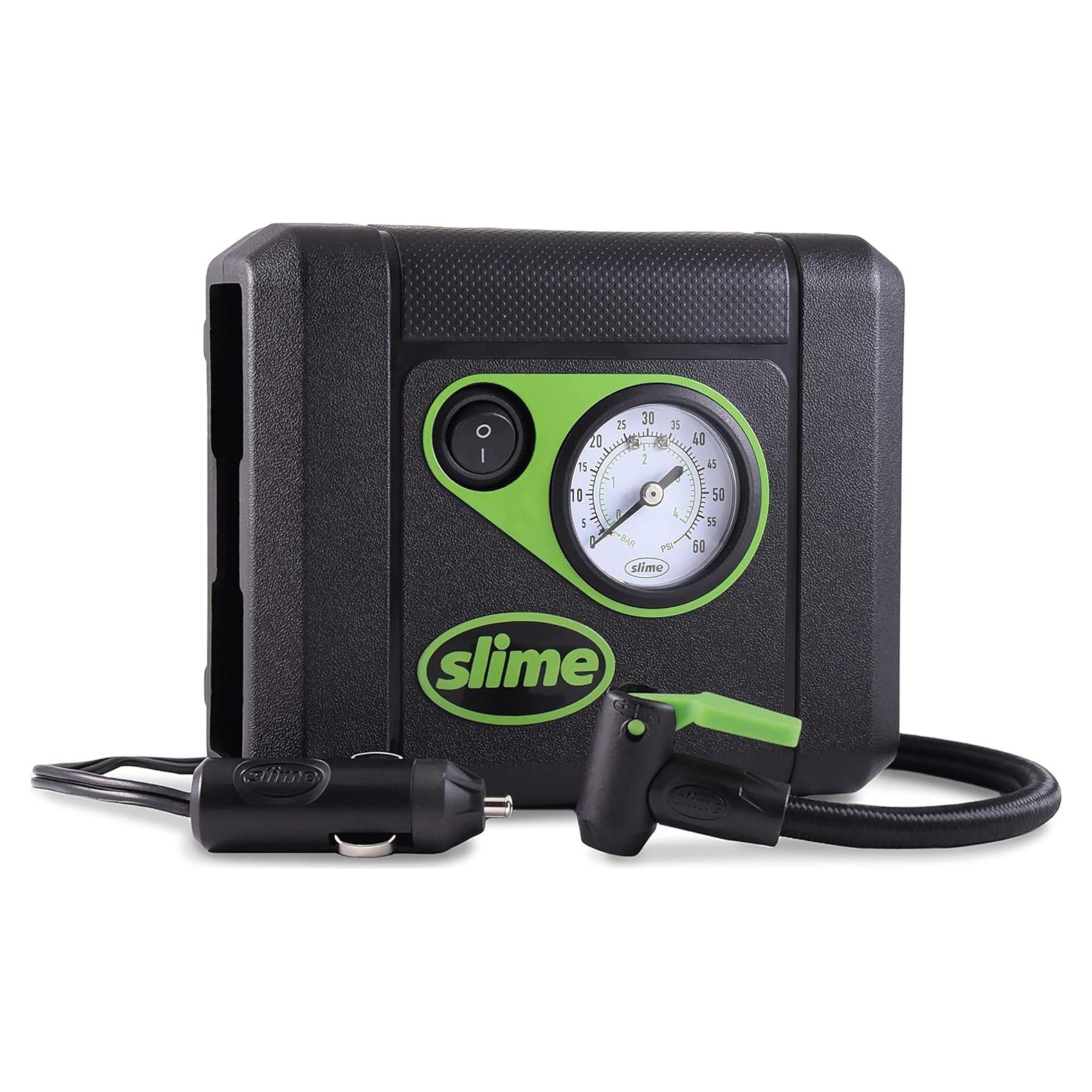 Inflador de Neumáticos Slime 40060 Compacto 12V 10 min