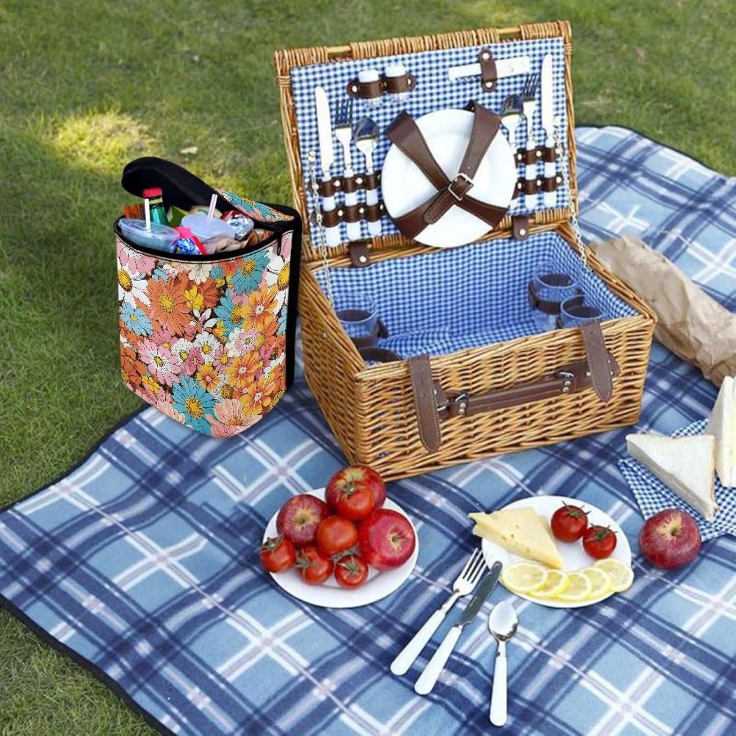 Basurero de Auto Dreaweet Colorido a Prueba de Fugas 17x12x22cm