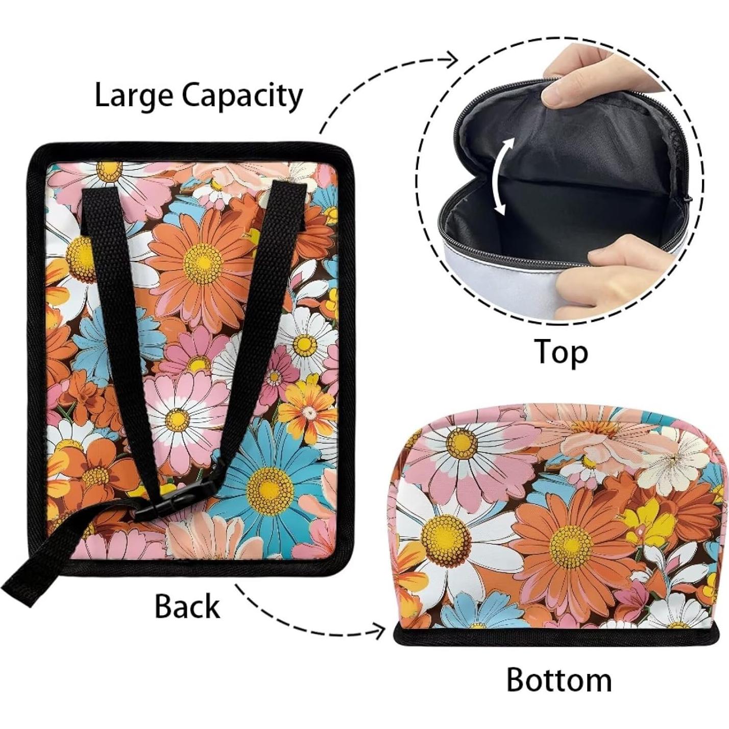 Basurero de Auto Dreaweet Colorido a Prueba de Fugas 17x12x22cm