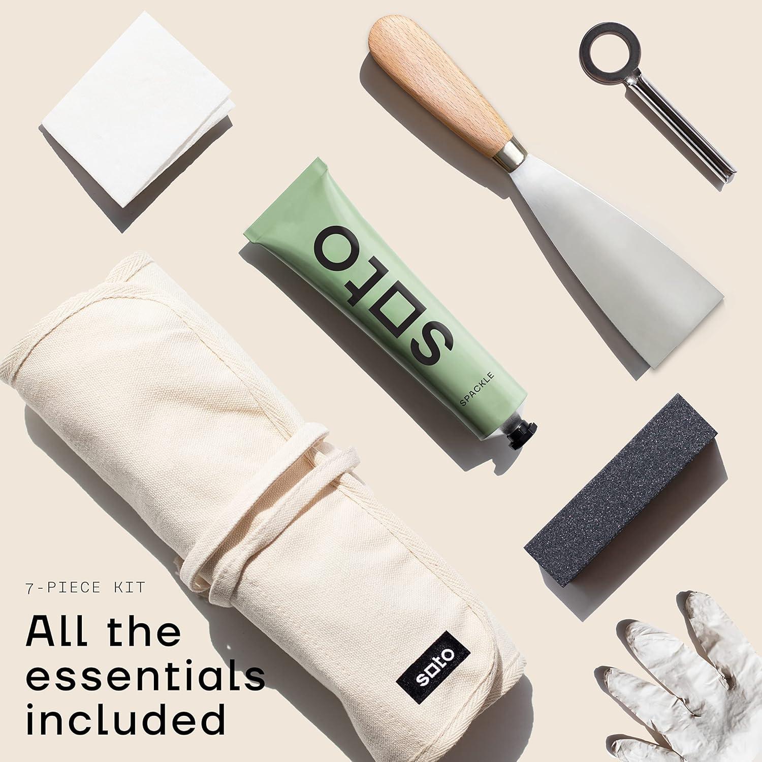 Kit de Reparación de Agujeros Pequeños Soto 7 Piezas Blanco