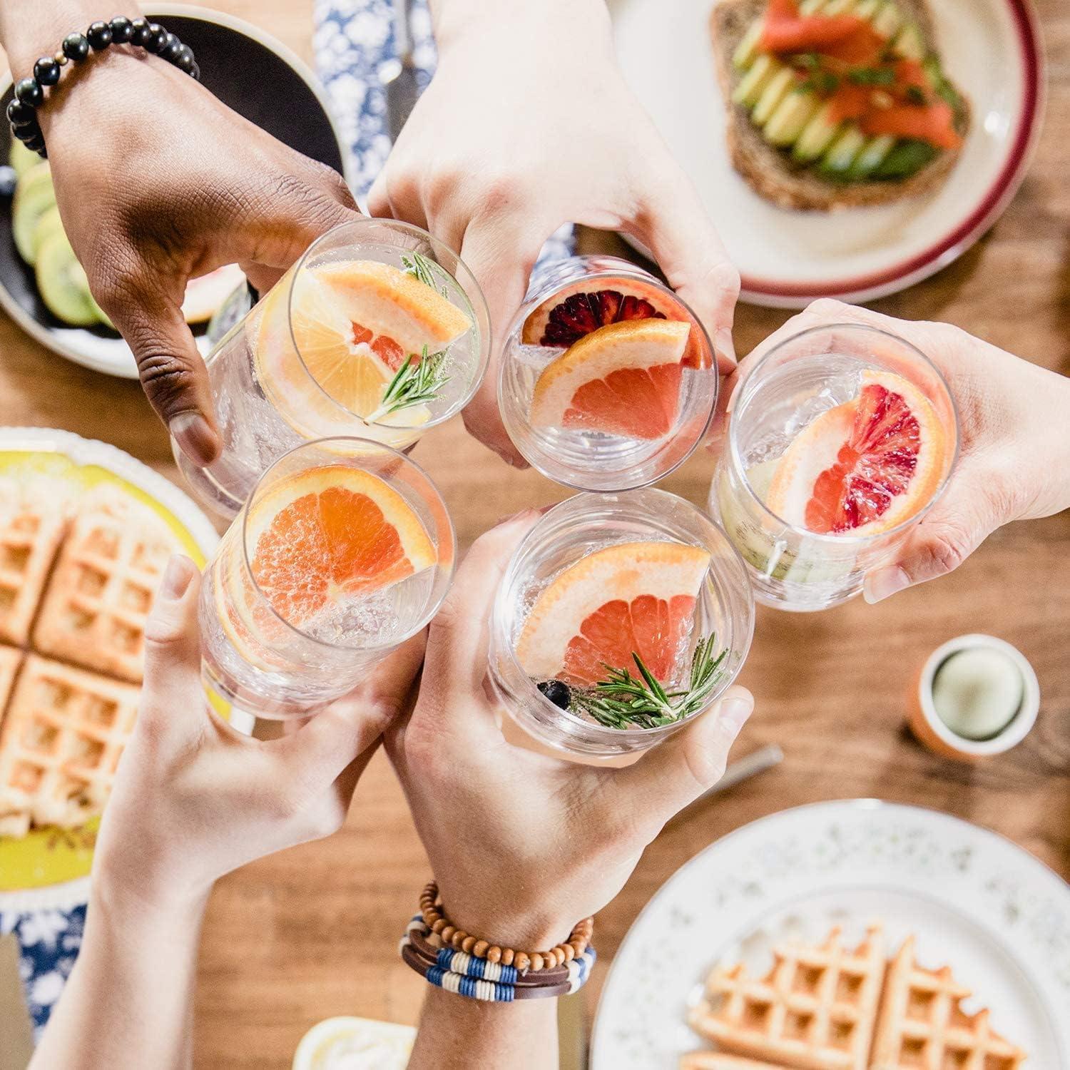 Carafe de Carbonatación Sodastream Clara Vidrio 613.5 ml - Paquete de 2