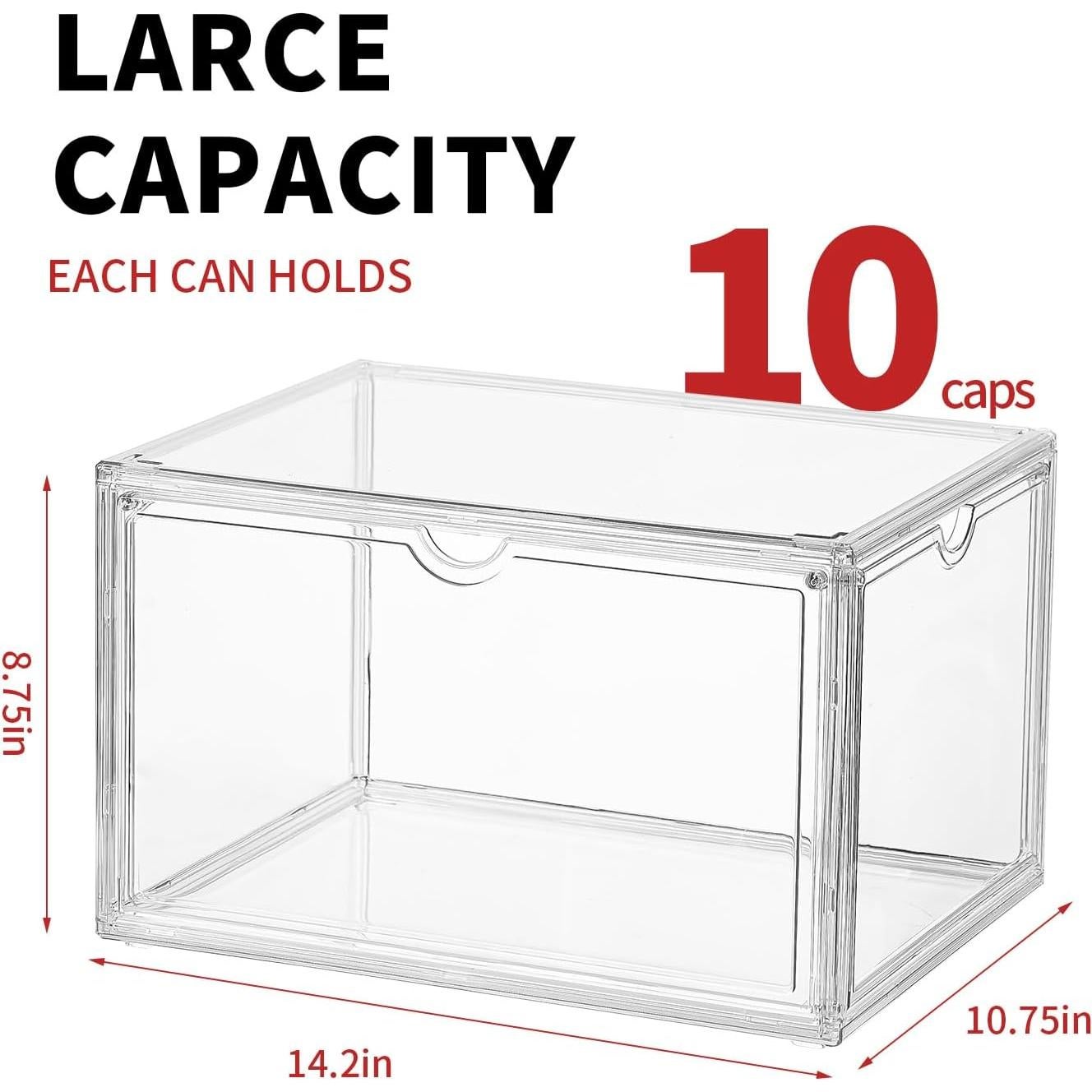 Caja Organizadora de Sombreros Beehomay X-Large 10 Sombreros