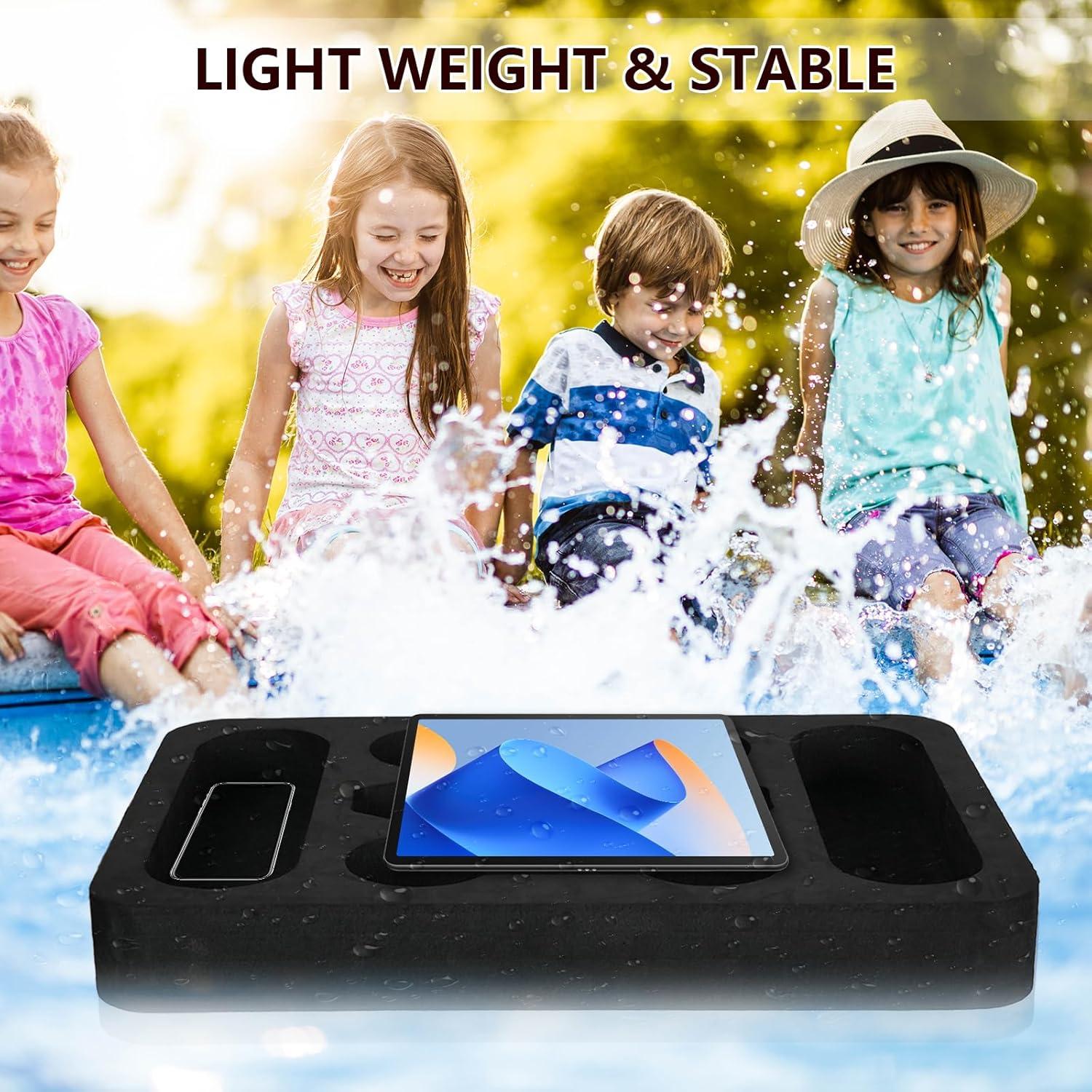 Bandeja Flotante para Bebidas CY ShineLing 43.18 cm Negra