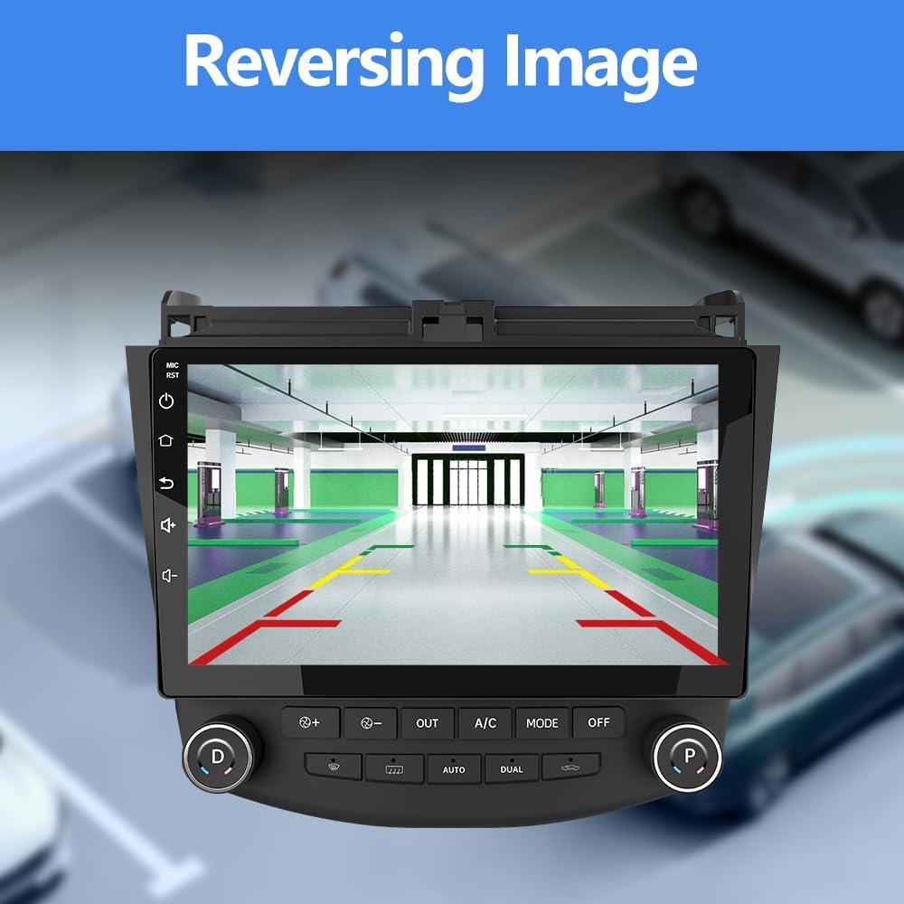 Radio de Coche Android 13 EagleNav 10" 2GB+32GB GPS para Honda Accord 2003-2007