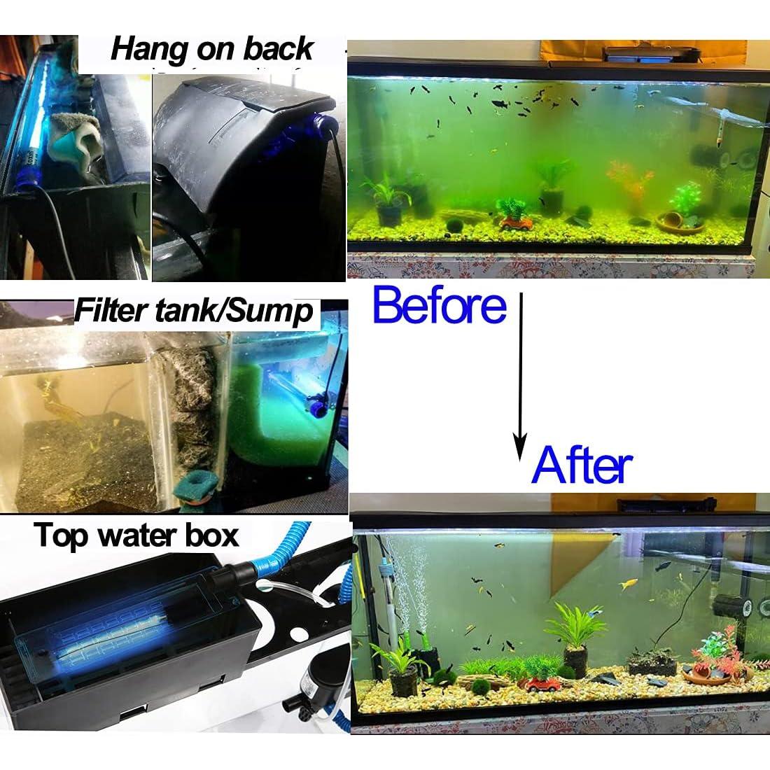 Luz de limpieza de algas JackSuper 3W para acuarios 7.62x2.54cm