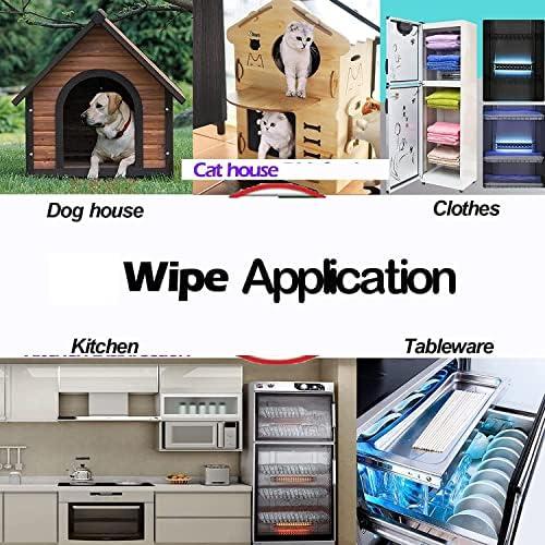 Luz de limpieza de algas JackSuper 3W para acuarios 7.62x2.54cm