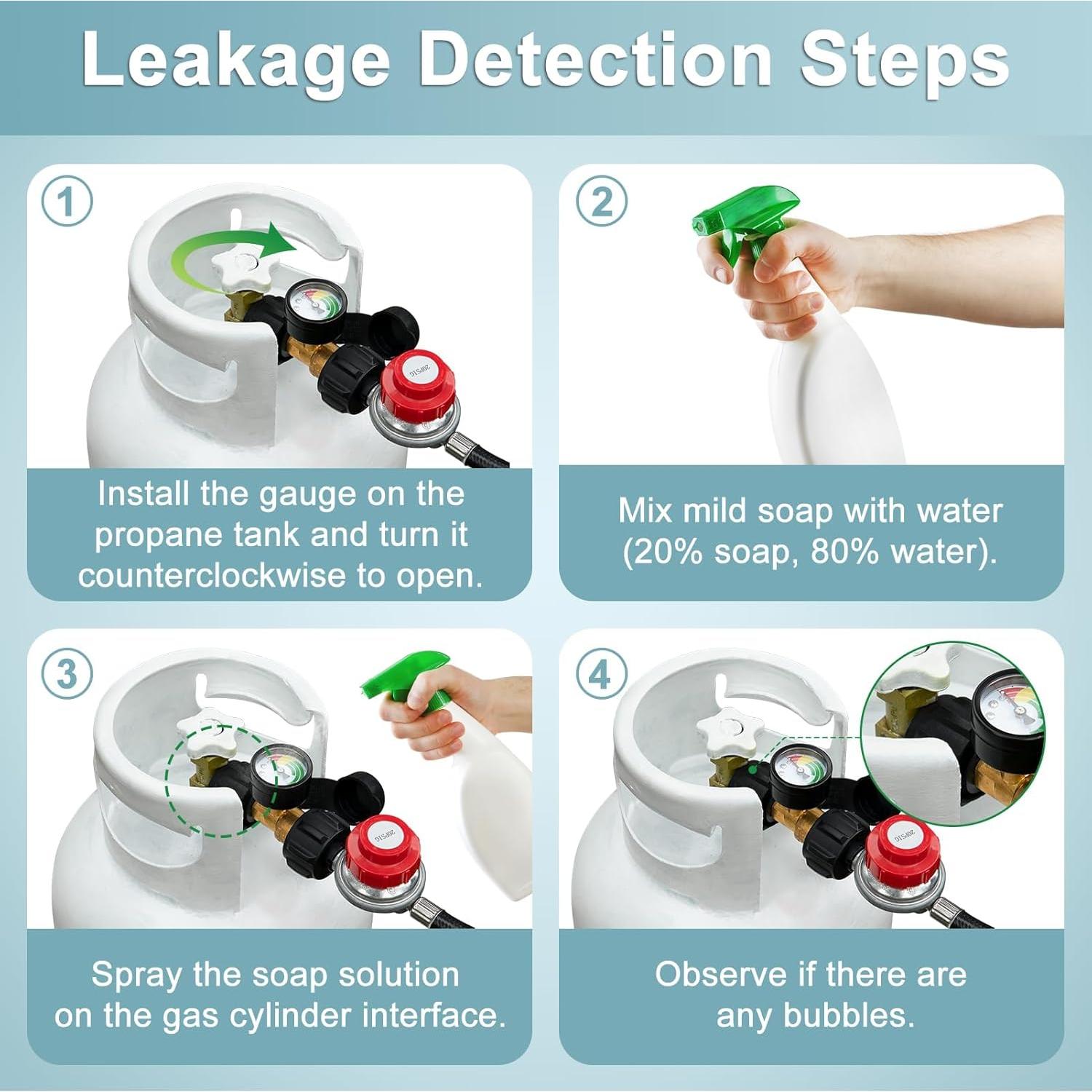 Manguera Adaptadora de Propano SHINESTAR 1.22m para Electrodomésticos