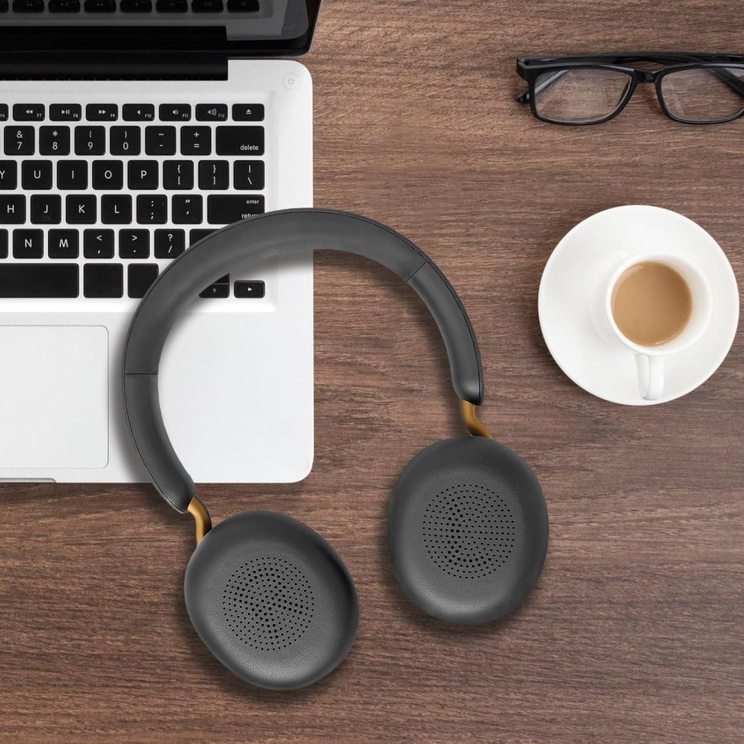 Almohadillas de Reemplazo Gvoears para Jabra Evolve2 65/40 - Negro