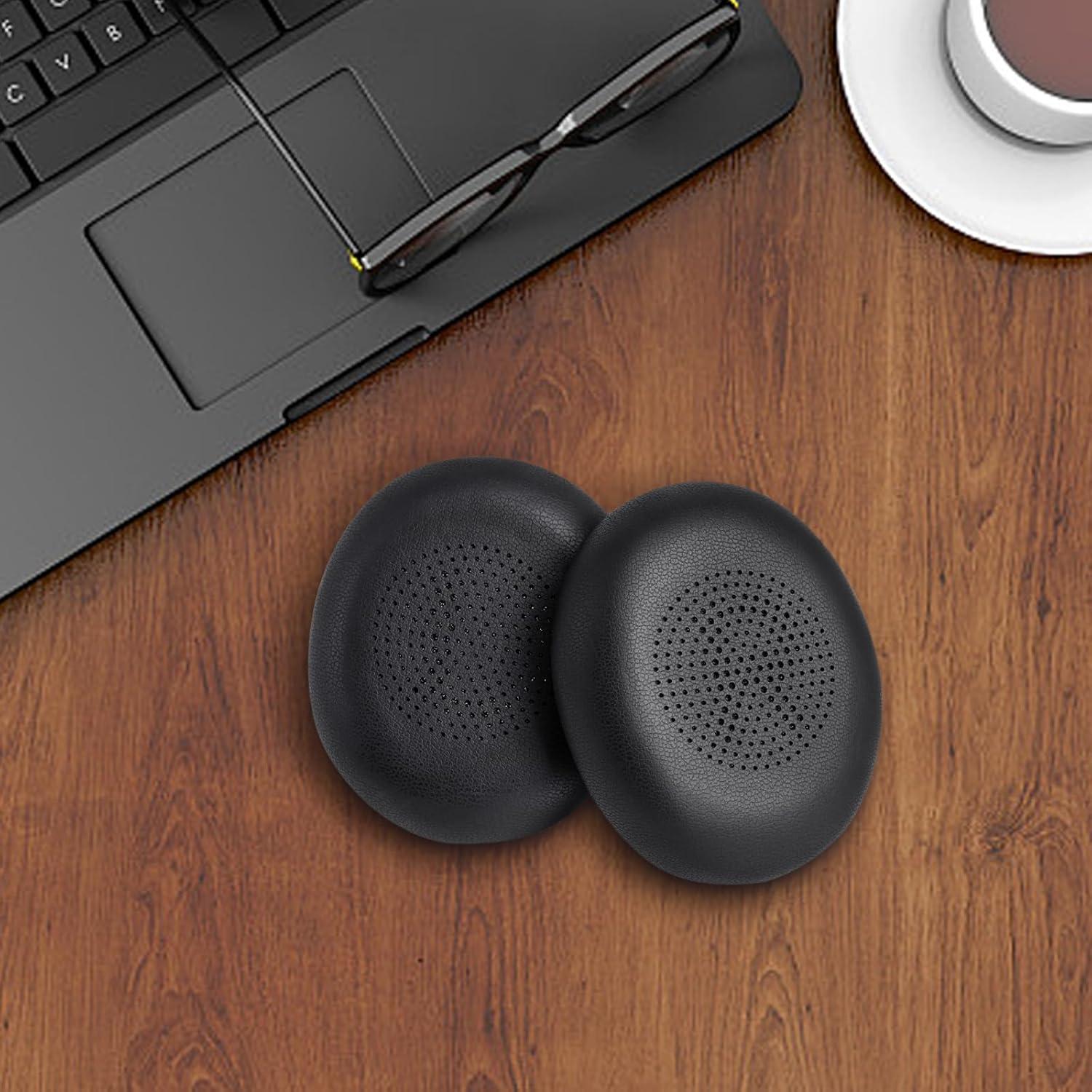 Almohadillas de Reemplazo Gvoears para Jabra Evolve2 65/40 - Negro