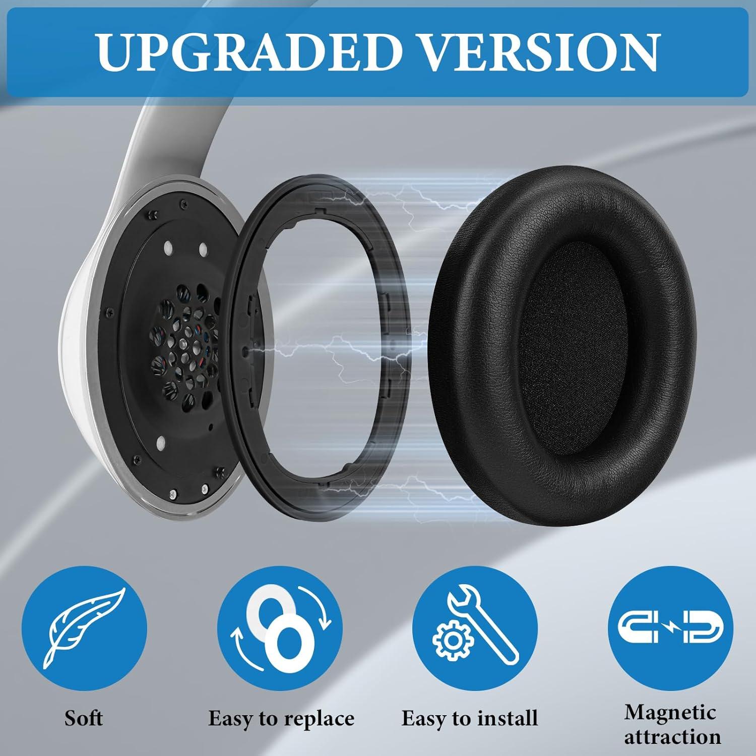Almohadillas Magnéticas Geekria para Auriculares Beats Studio 3/2