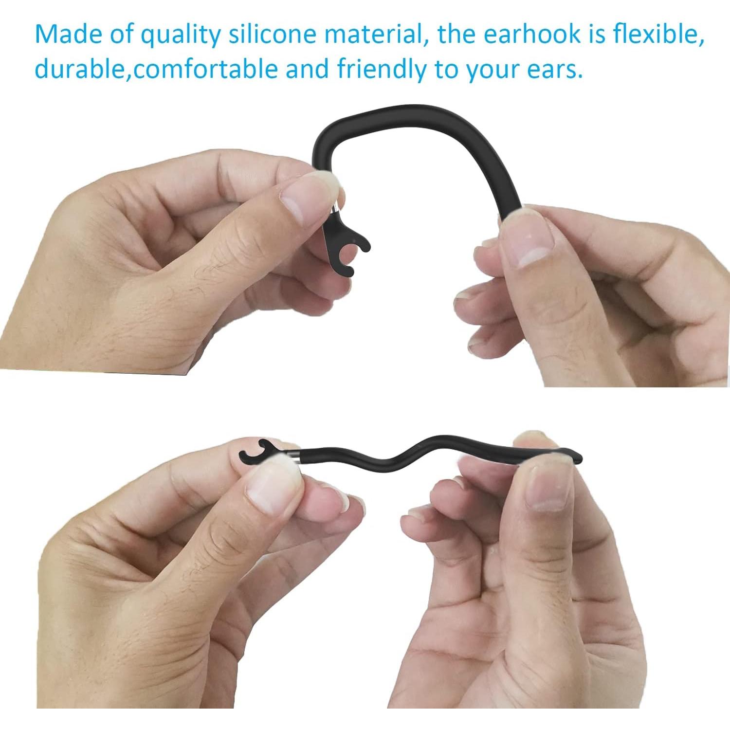 Ganchos de oído AMZLUV para auriculares Bluetooth - Set de 3