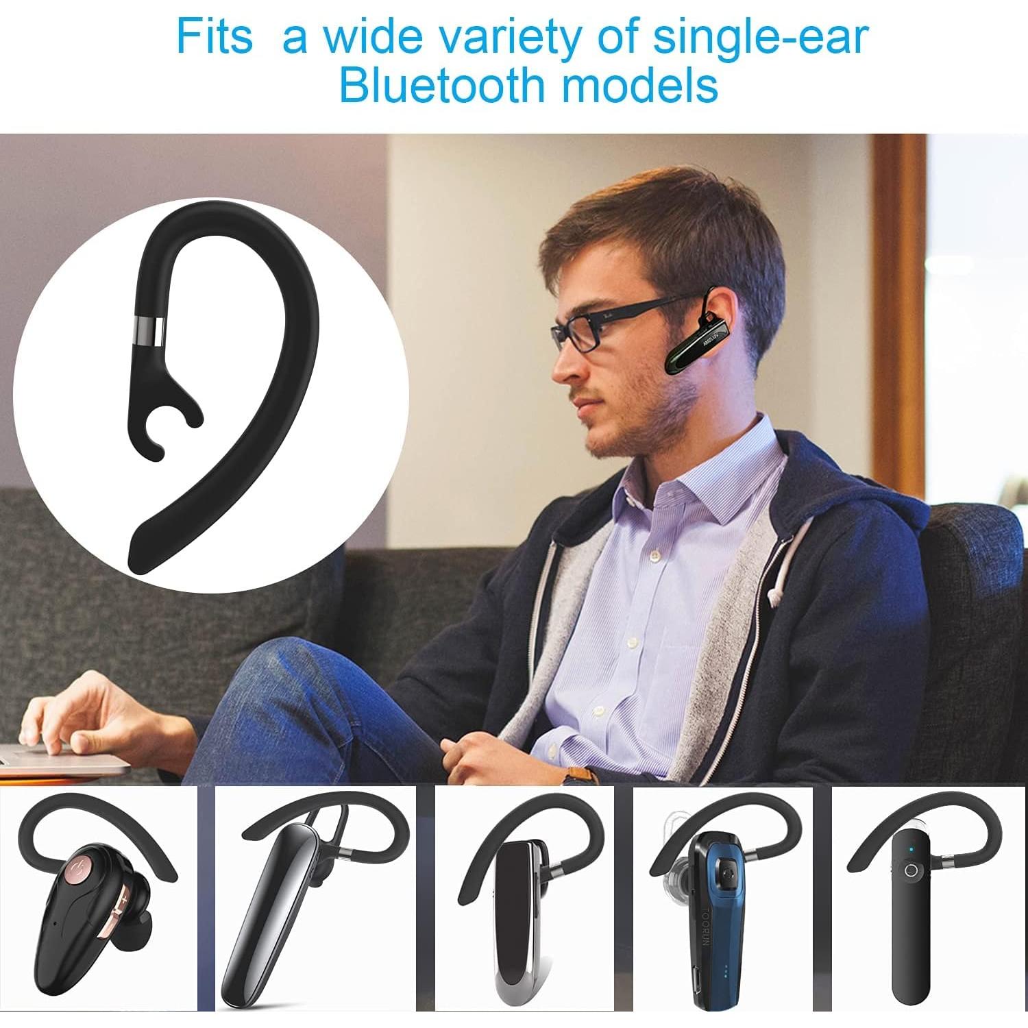 Ganchos de oído AMZLUV para auriculares Bluetooth - Set de 3