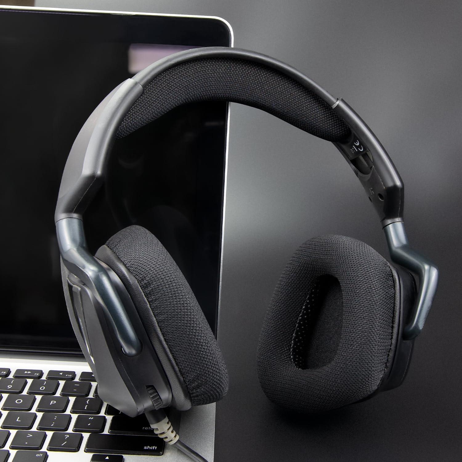 Almohadillas de Reemplazo SOULWIT para Corsair Void - Negro