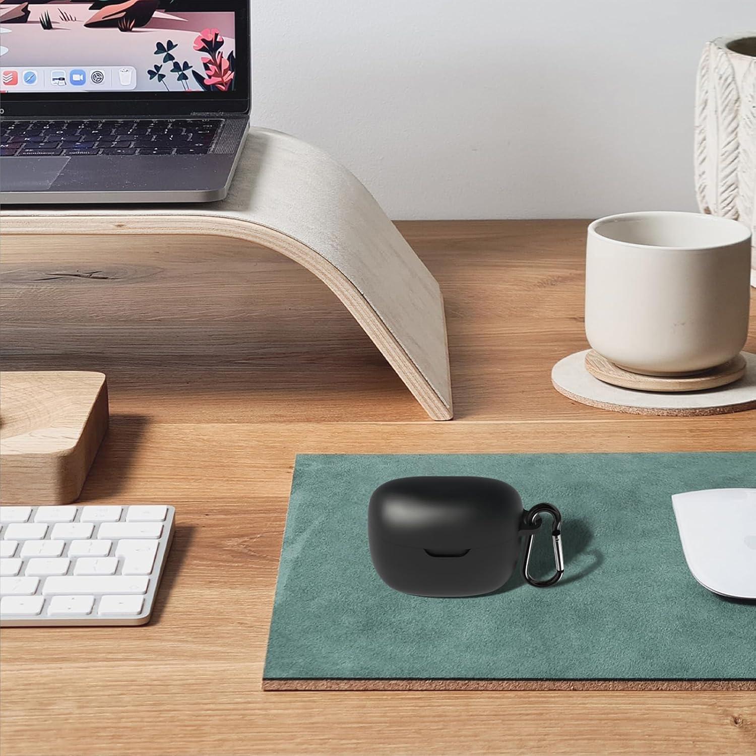 Funda de Silicona GEEKRIA para Auriculares JBL TUNE BEAM - Negro