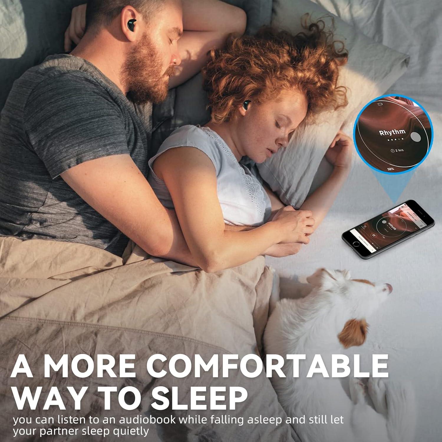 Auriculares Inalámbricos Mudtun T16 para Dormir - Verde Profundo