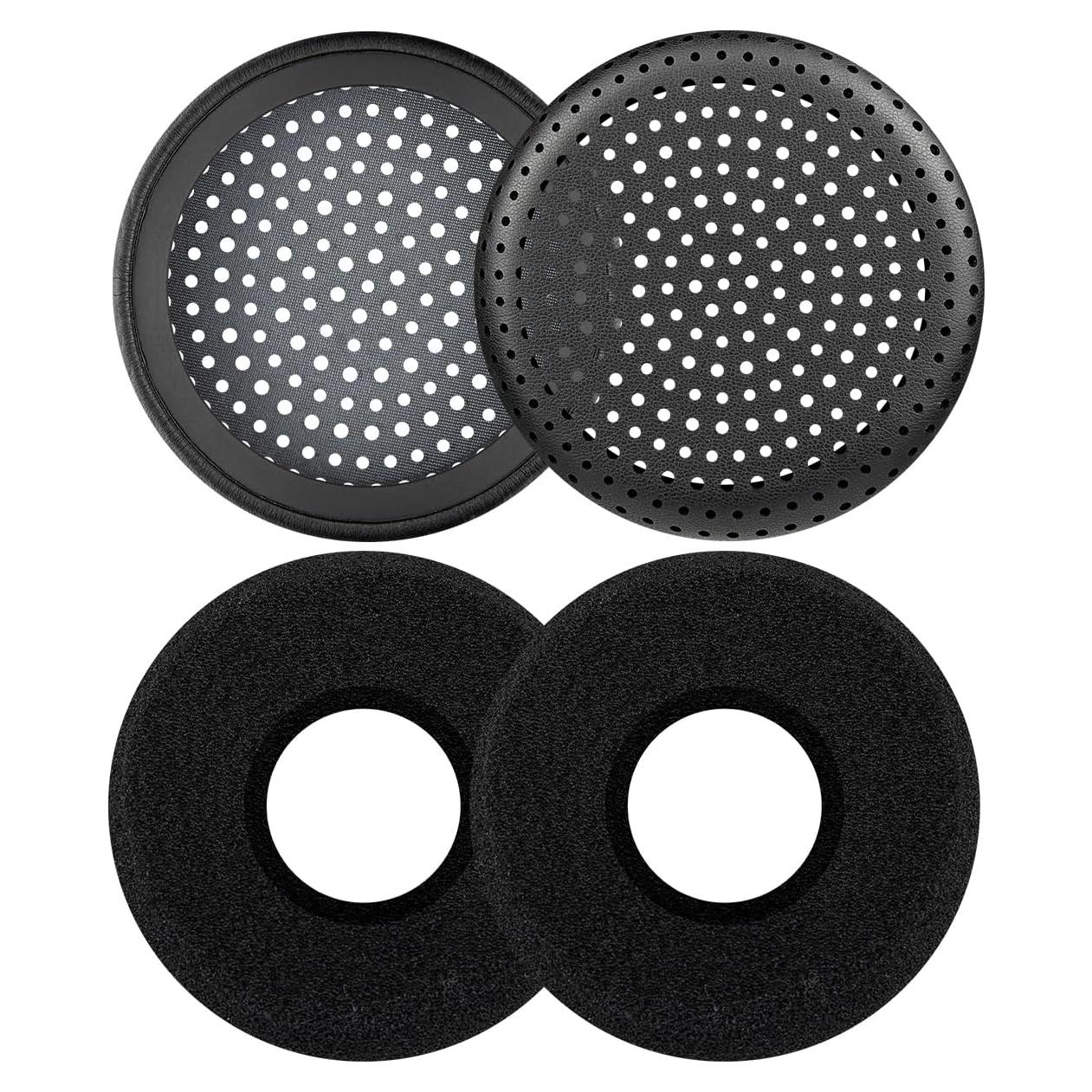 Almohadillas de Repuesto SOULWIT para Auriculares Grado GS1000/PS1000 - Negro