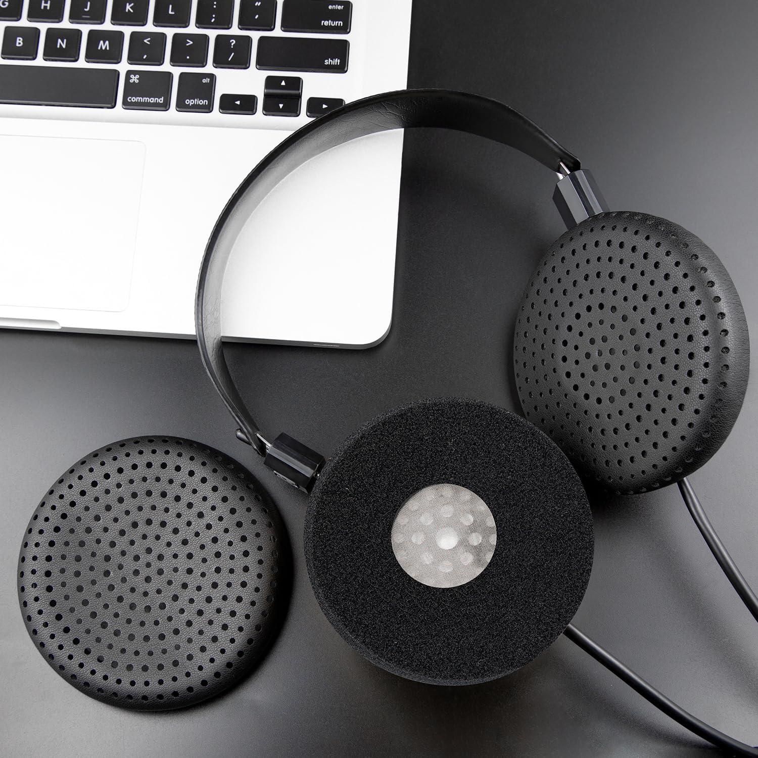 Almohadillas de Repuesto SOULWIT para Auriculares Grado GS1000/PS1000 - Negro