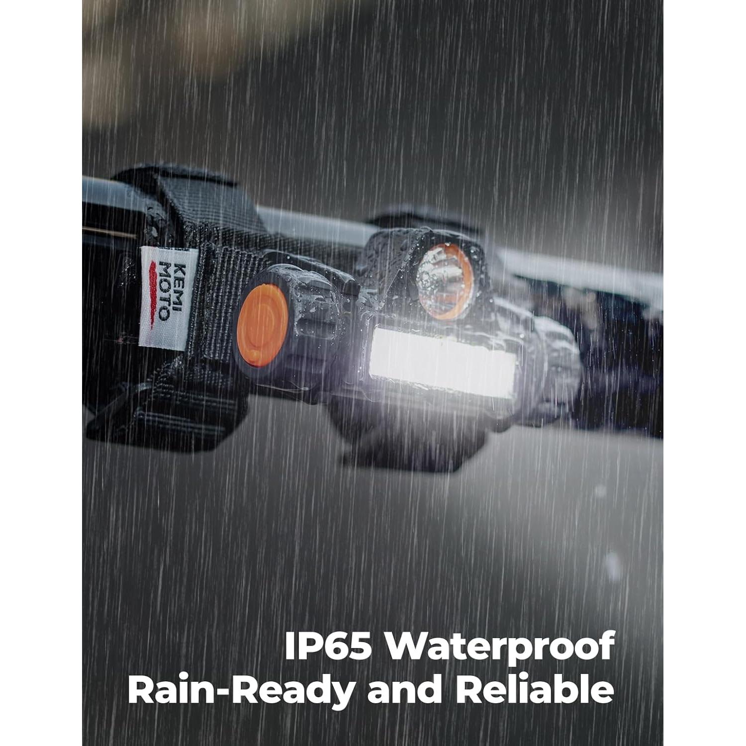 Luz de Cúpula UTV KEMIMOTO con Carga USB y Ajuste Universal