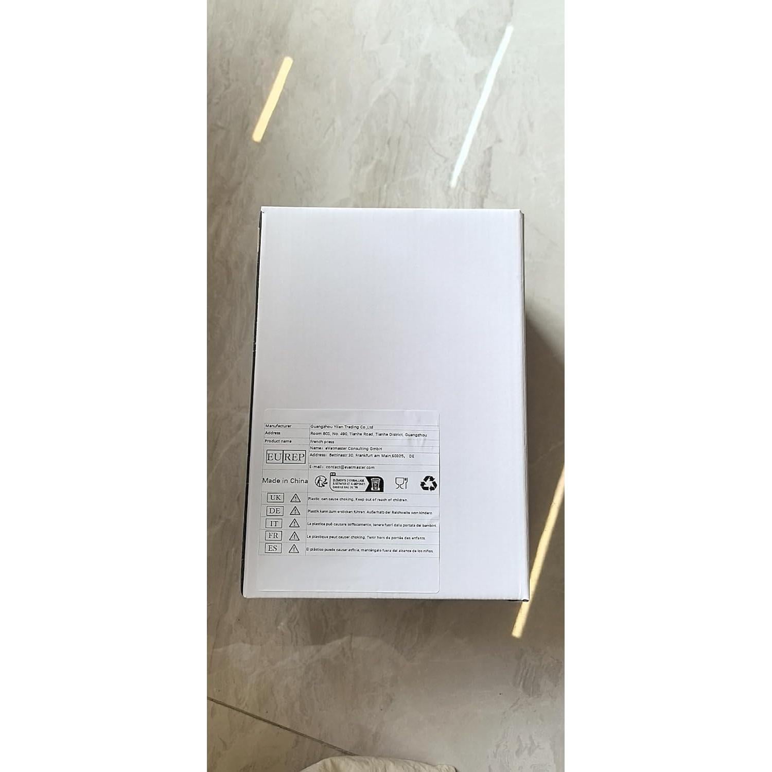 Prensa Francesa MERMOO YILAN 1L Acero Inoxidable Doble Aislado