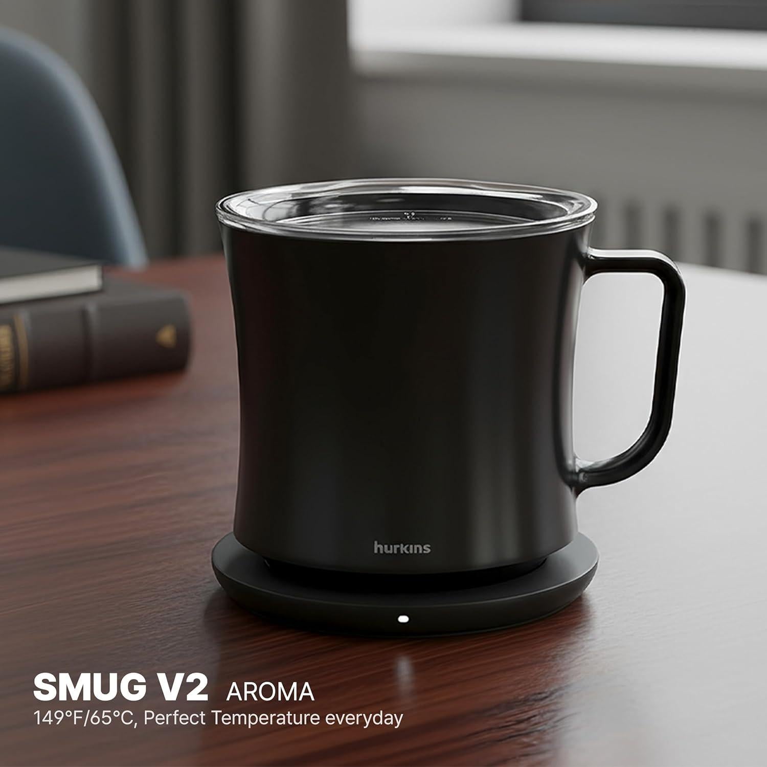 Calentador de Tazas Hurkins Smug Mug V2 - Control Temperatura 55 °C