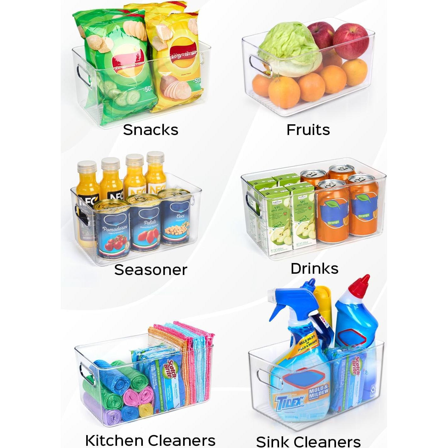 Paquete de 4 Contenedores de Almacenamiento Faryuan 1.72 kg