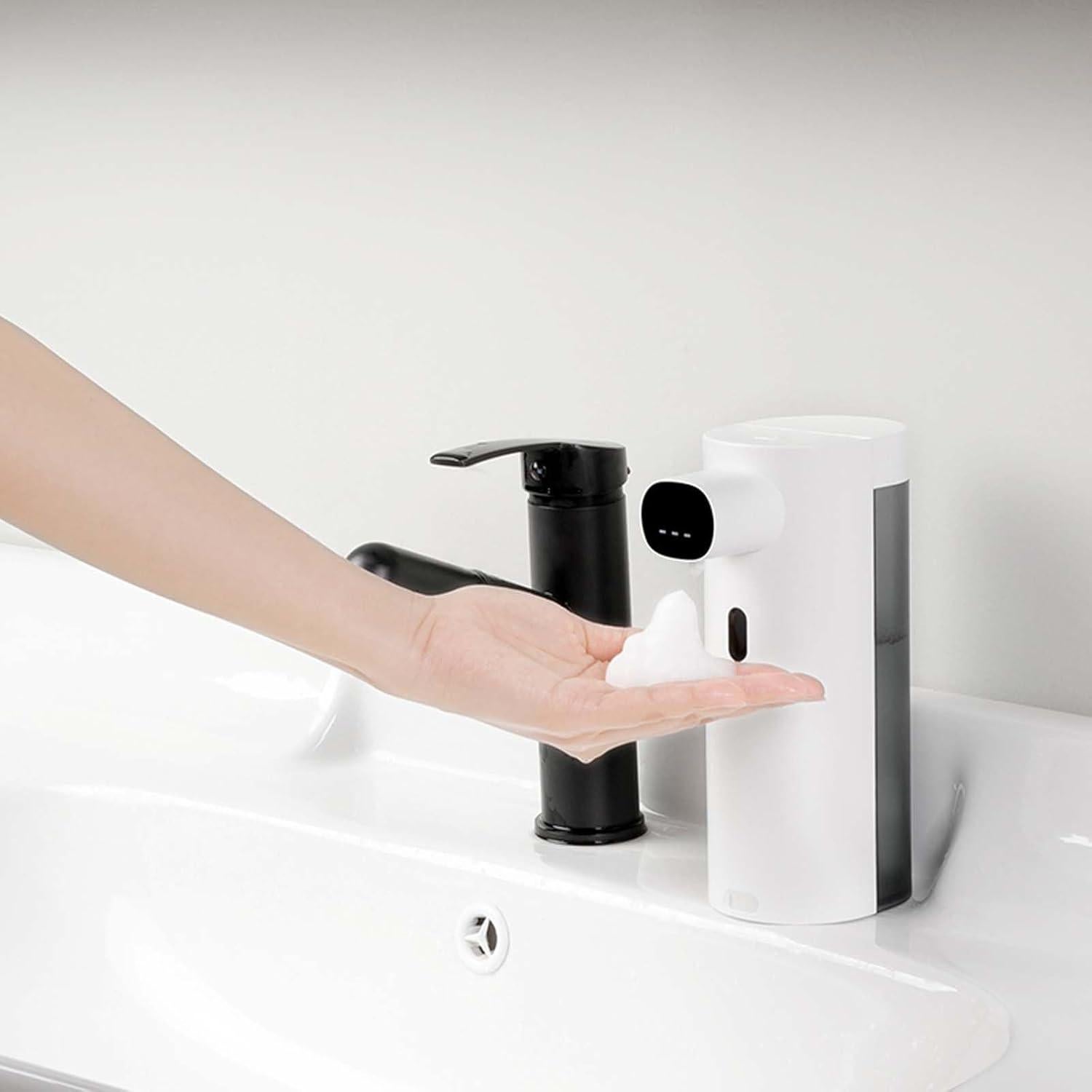 Dispensador de Jabón Automático YEWENI 300ml Blanco USB