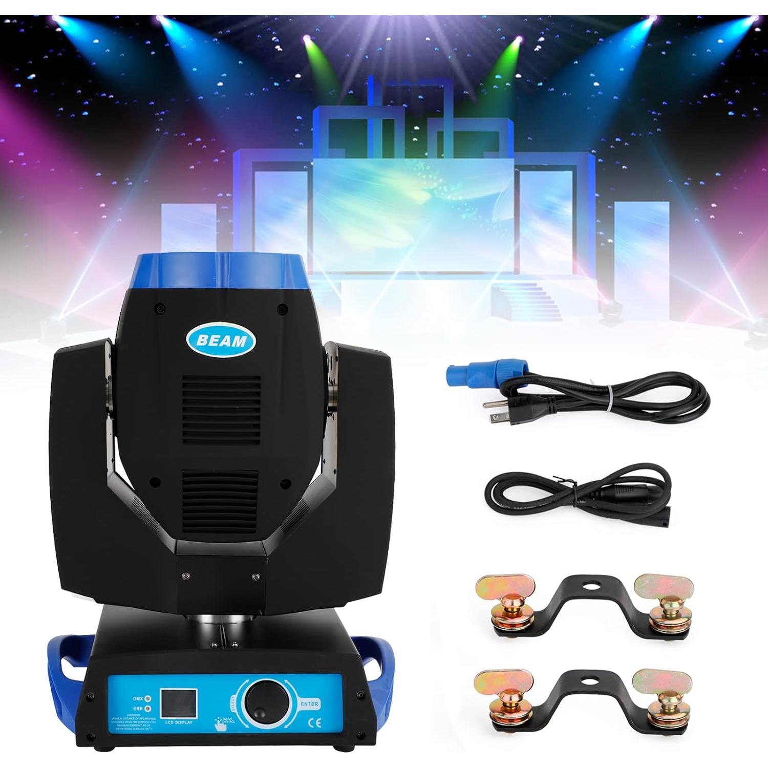 Luz Móvil Topteng 230W 7R DMX512 17 Gobos RGBW