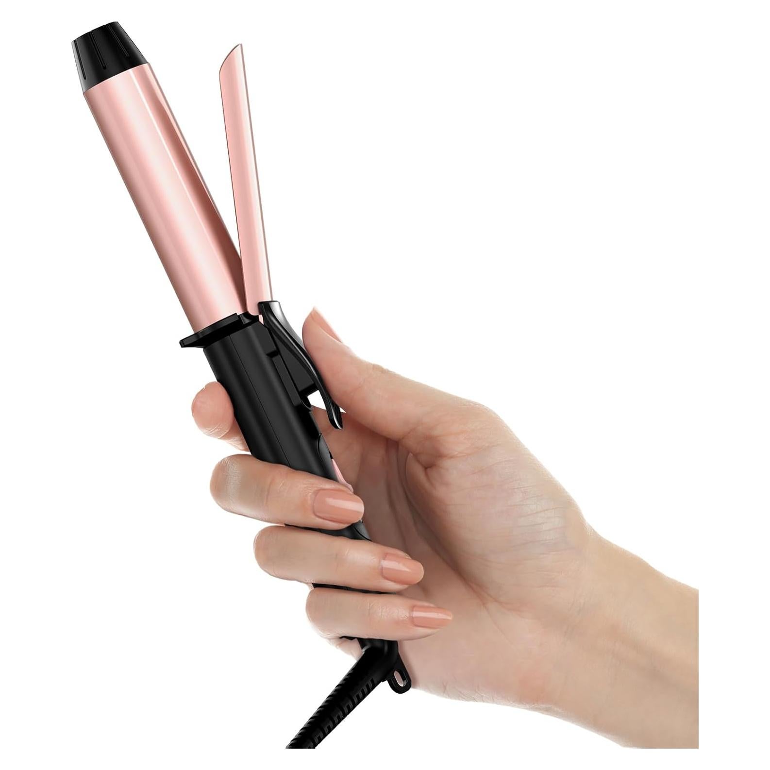 Plancha de Rizar Cerámica FARERY 1" Doble Voltaje Viaje