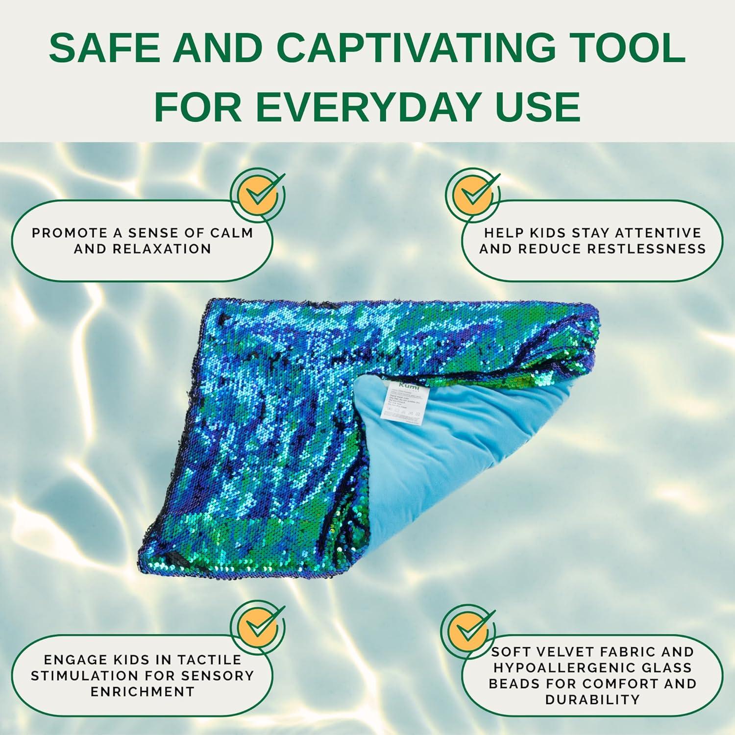 Almohadilla Sensorial Kumi Living 45x53cm 2.27kg Verde