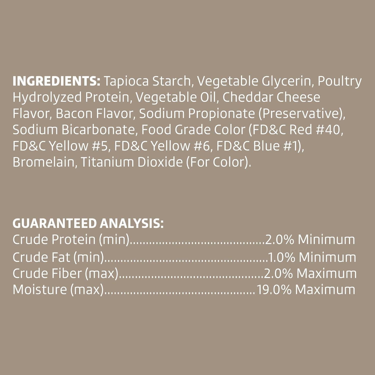 Palitos de Perro Wonder Bound Sabor Tocino y Queso 55 Unidades