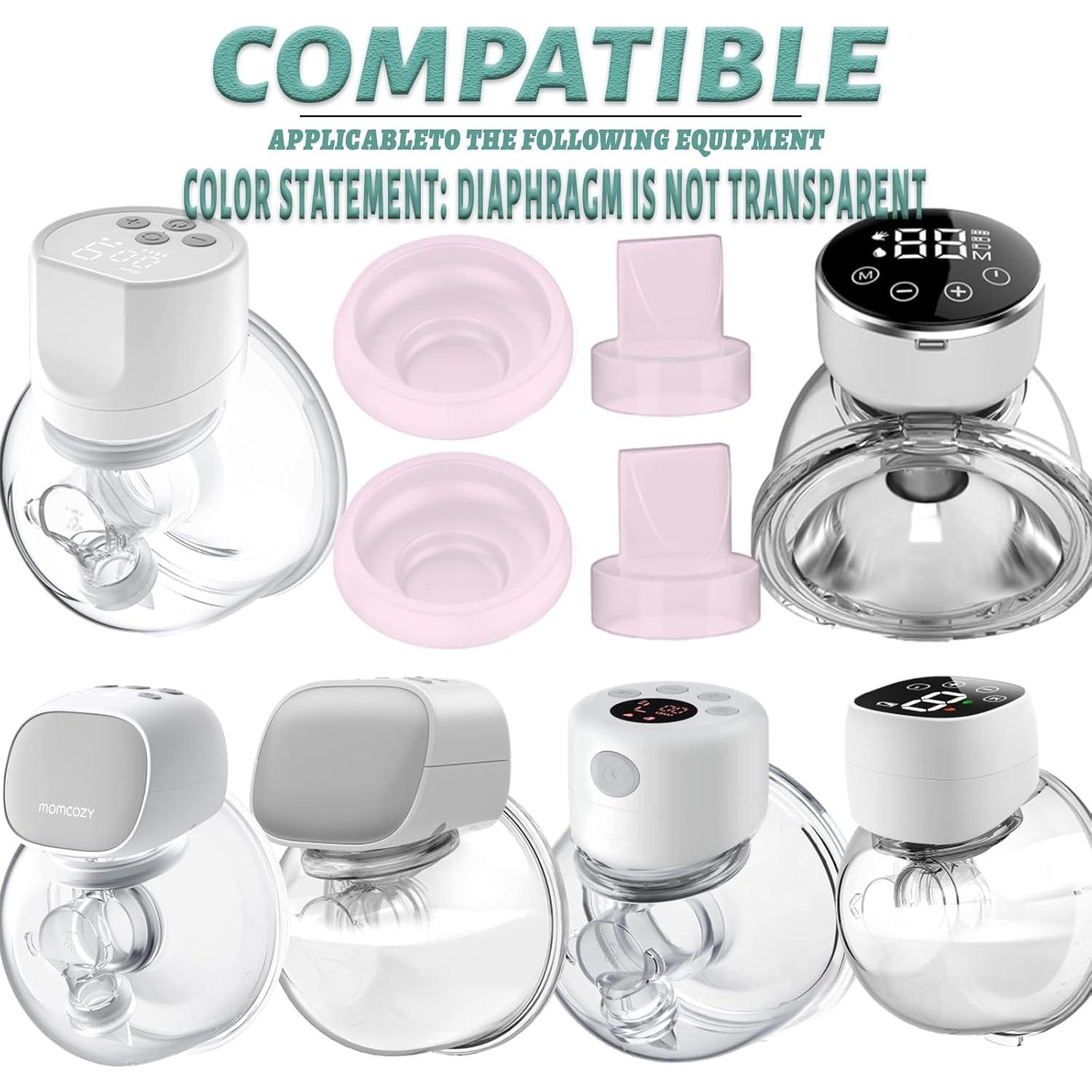 Válvula de pico de pato y diafragma bliblo S9/S12 - Rosa