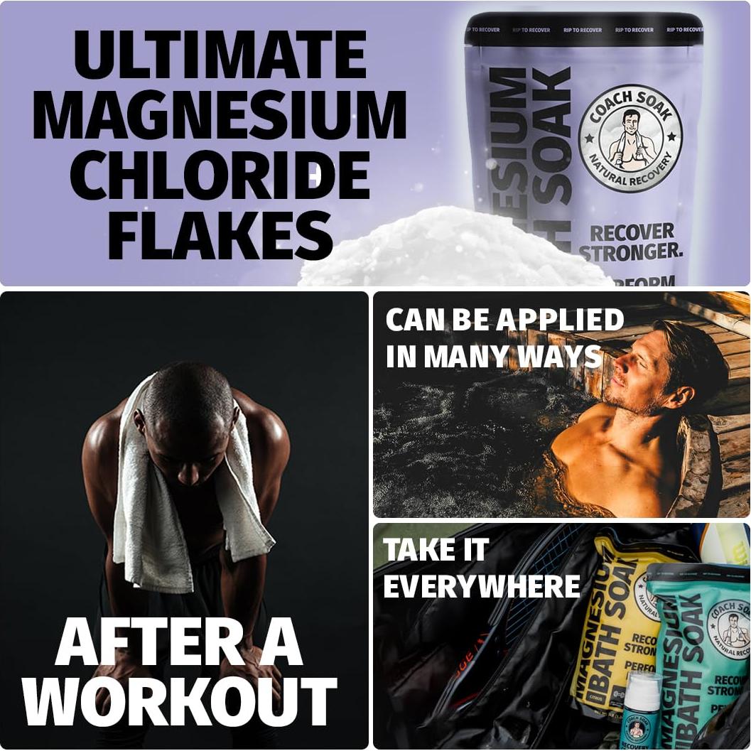 Sales de Baño Coach Soak 1.36 kg - Magnesio y Lavanda