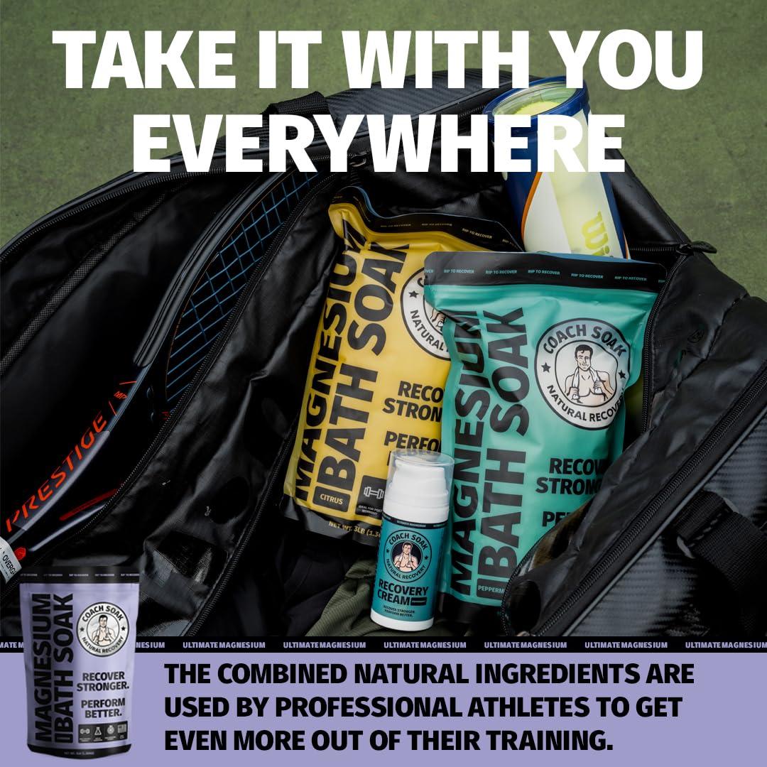 Sales de Baño Coach Soak 1.36 kg - Magnesio y Lavanda