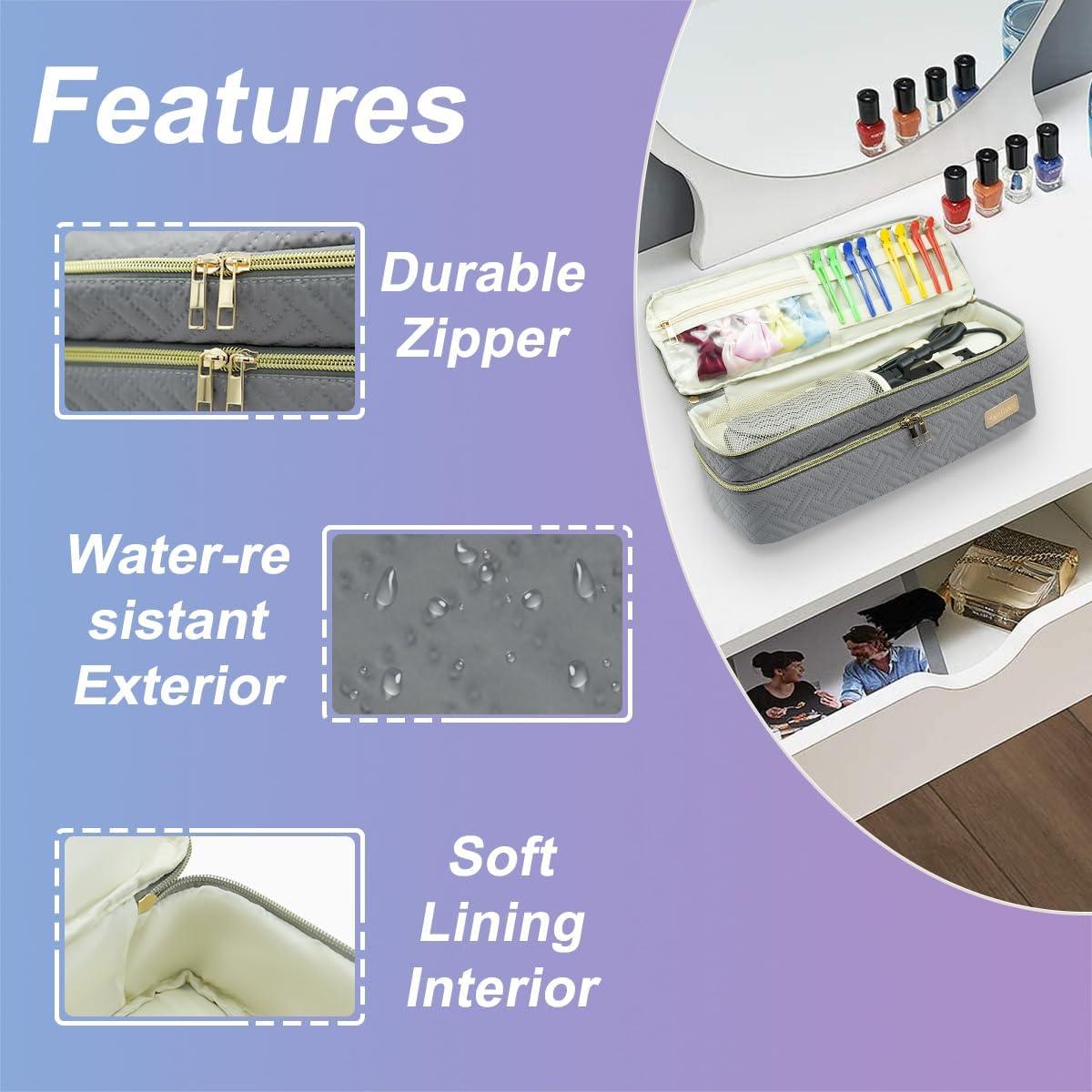 Bolsa de Viaje para Herramientas de Cabello Revlon Gris